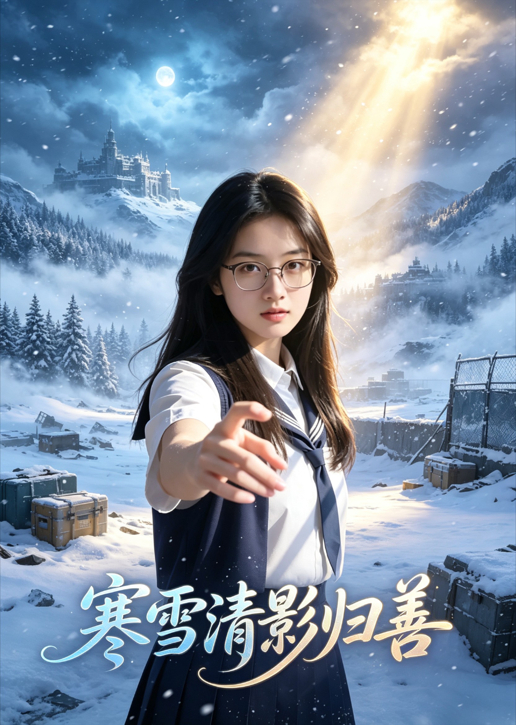 寒雪清影归善