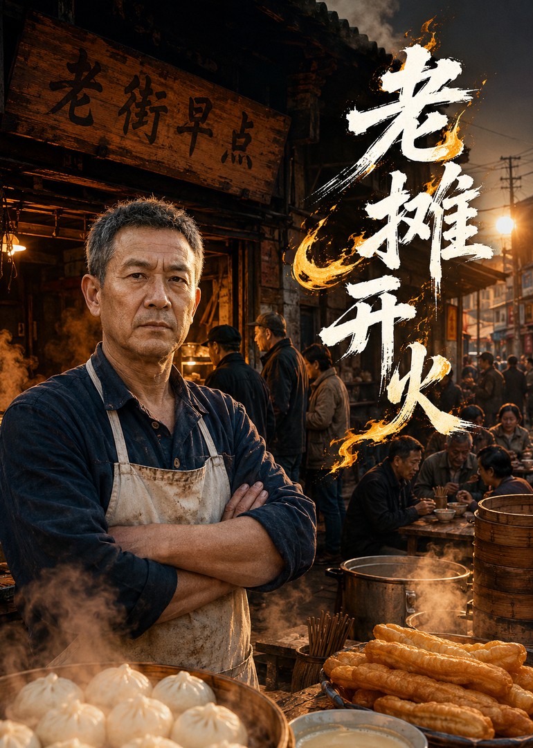 老摊开火