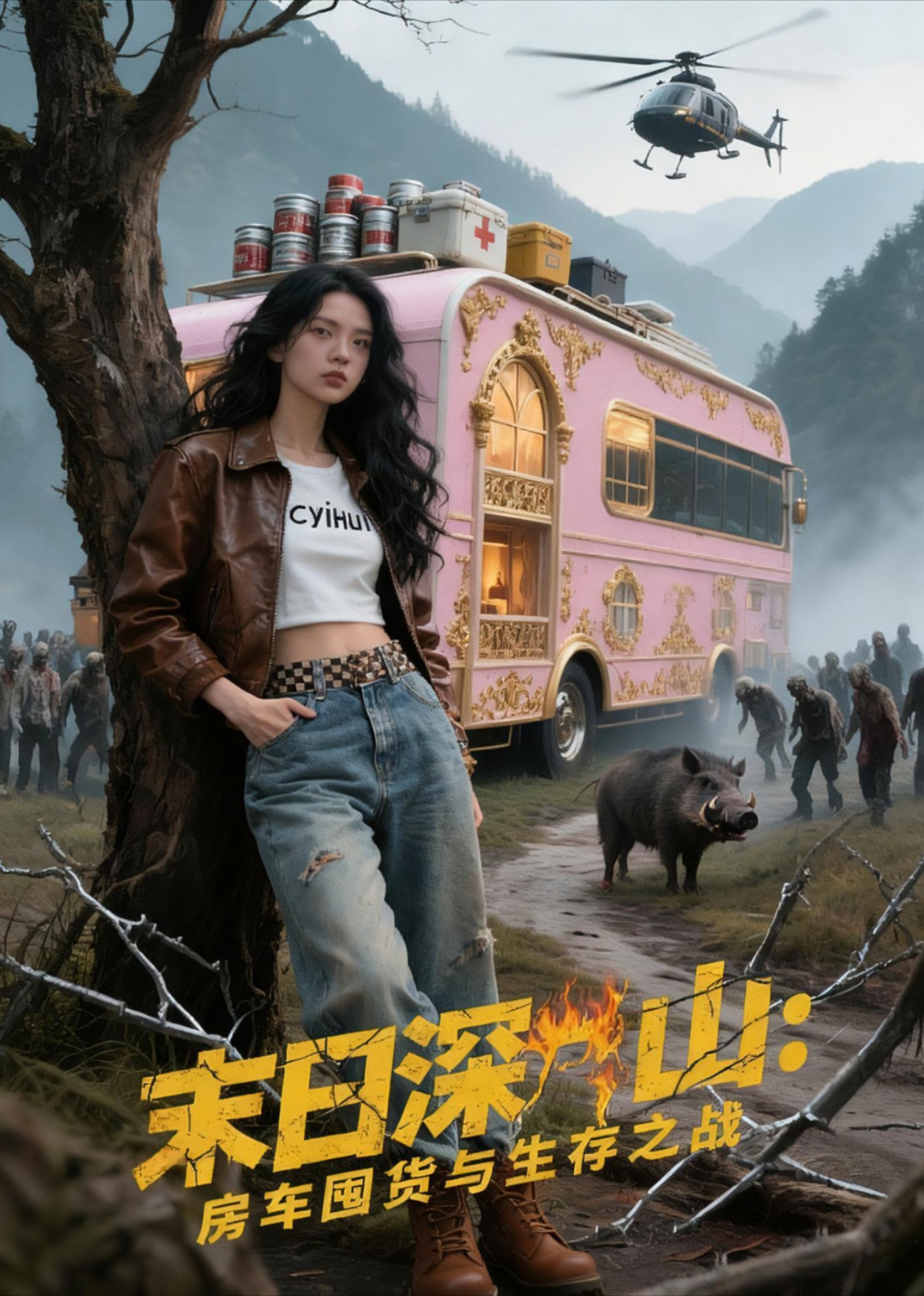 末日深山：房车囤货与生存之战封面图