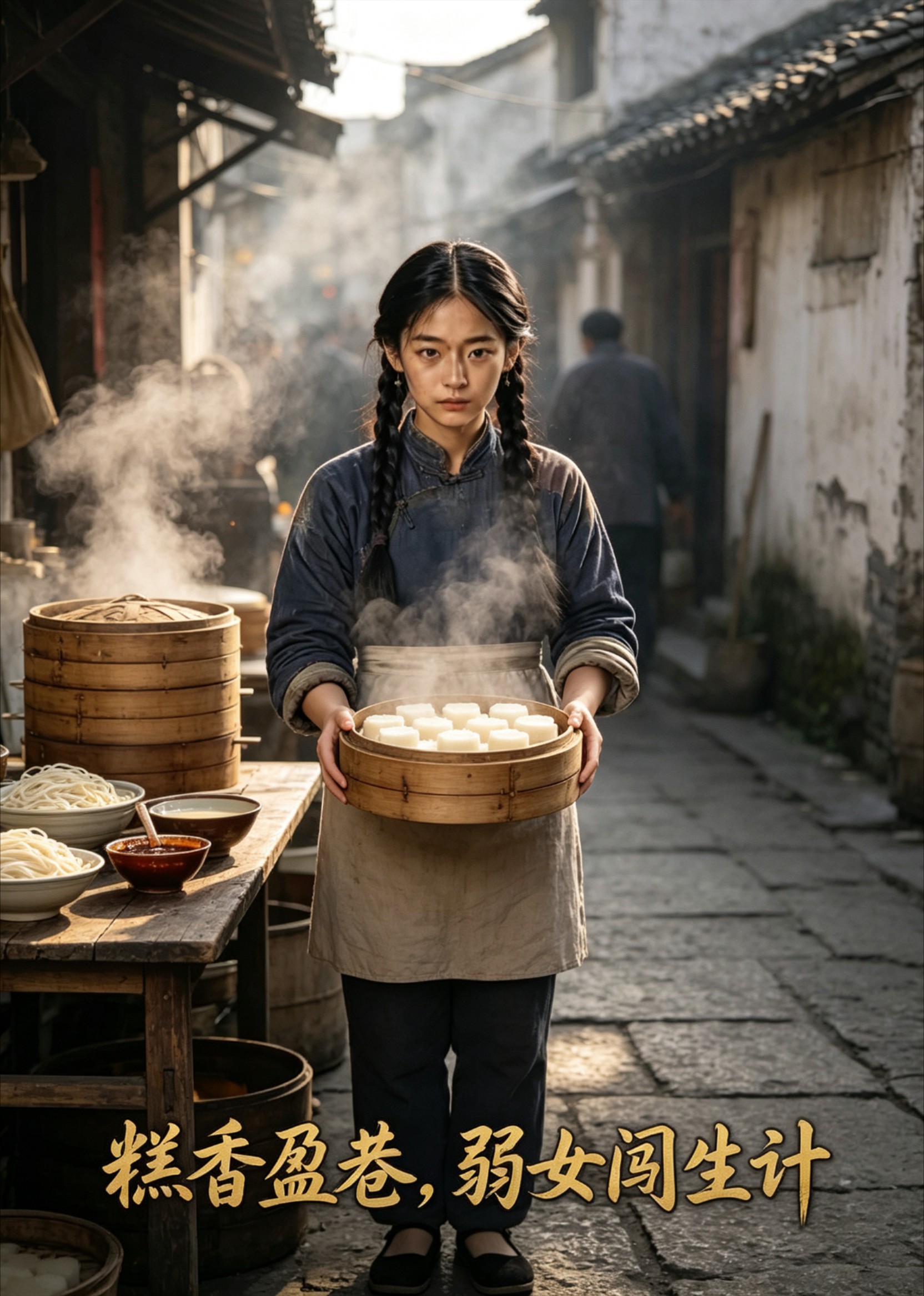 糕香盈巷，弱女闯生计封面图