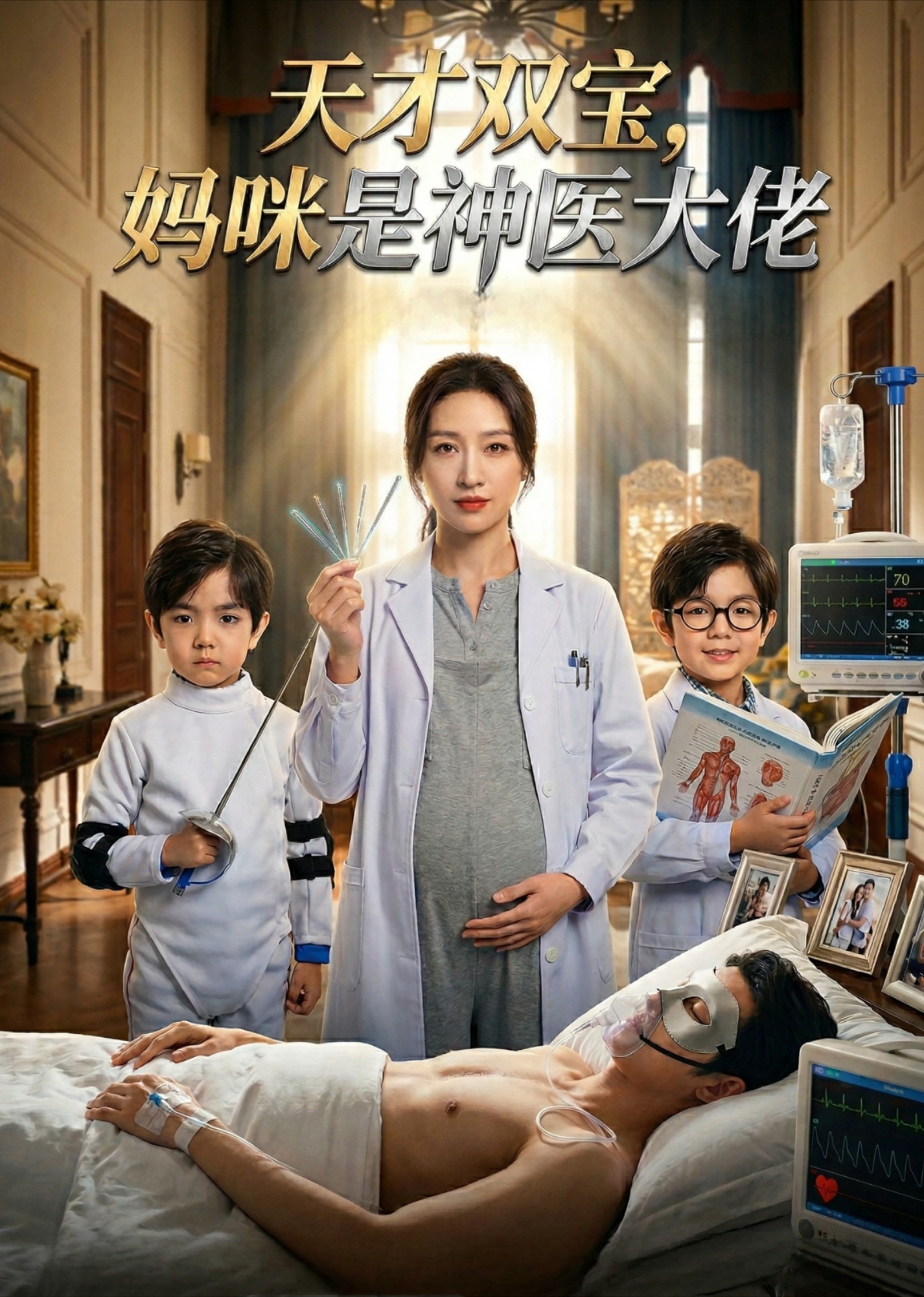 天才双宝，妈咪是神医大佬封面图