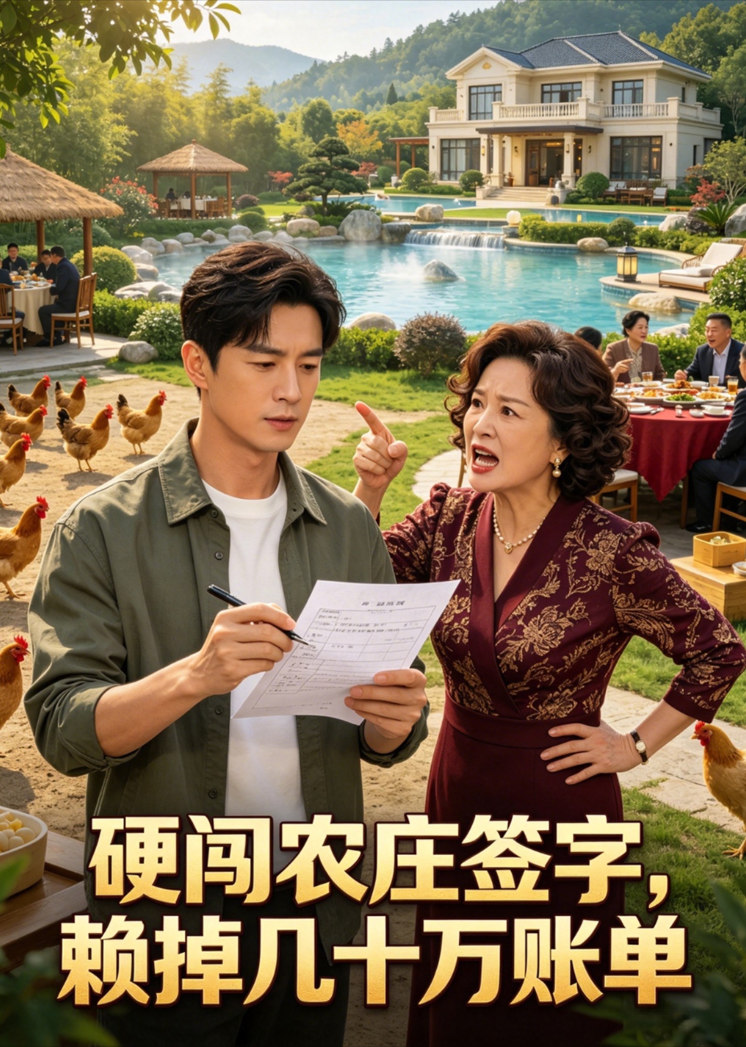 硬闯农庄签字，赖掉几十万账单封面图
