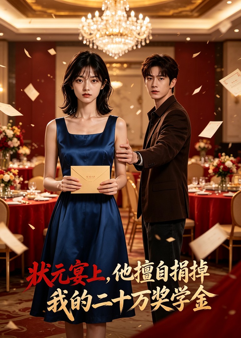 状元宴上，他擅自捐掉我的二十万奖学金封面图