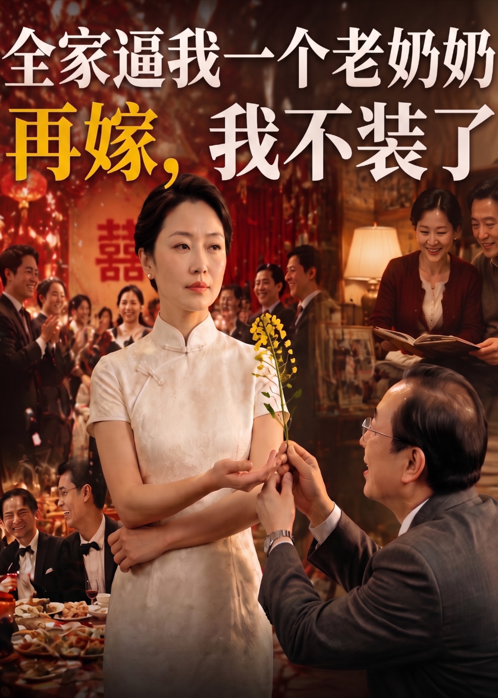 全家逼我一个老奶奶再嫁，我不装了