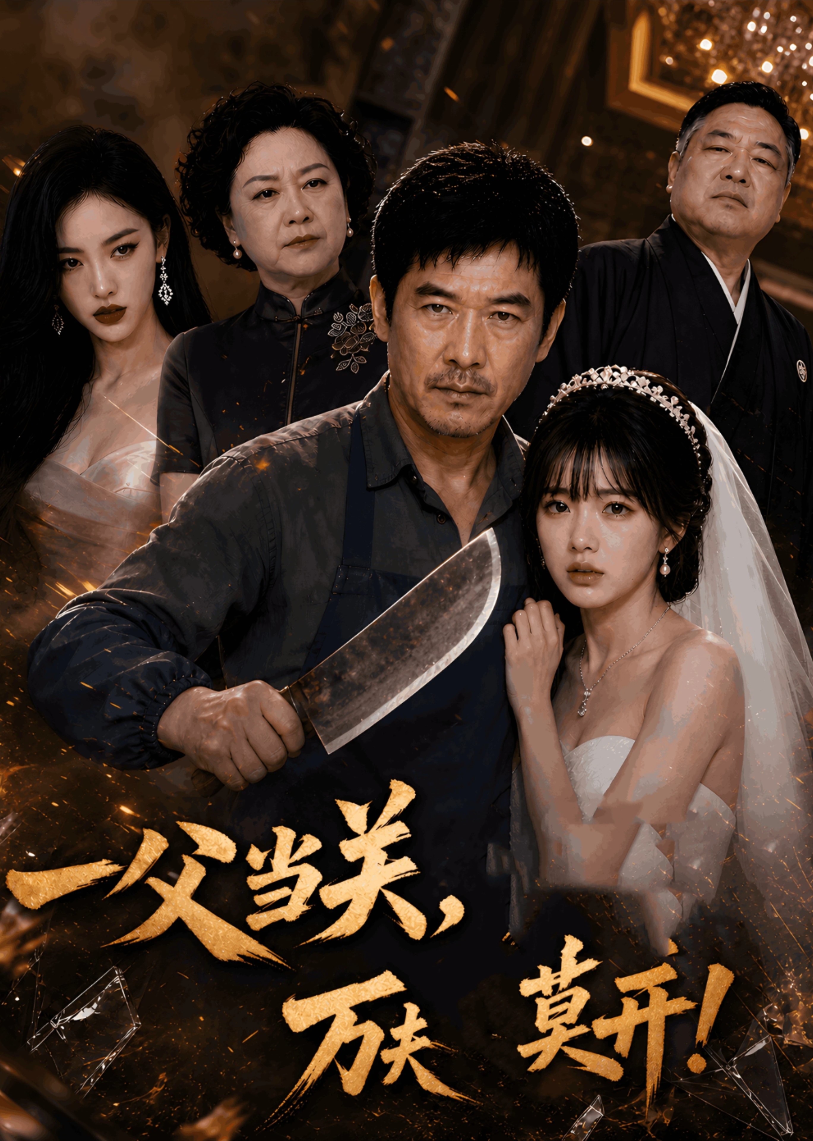一父当关，万夫莫开！