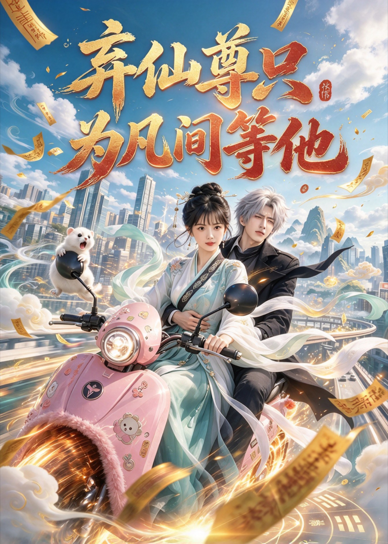弃仙尊只为凡间等他封面图