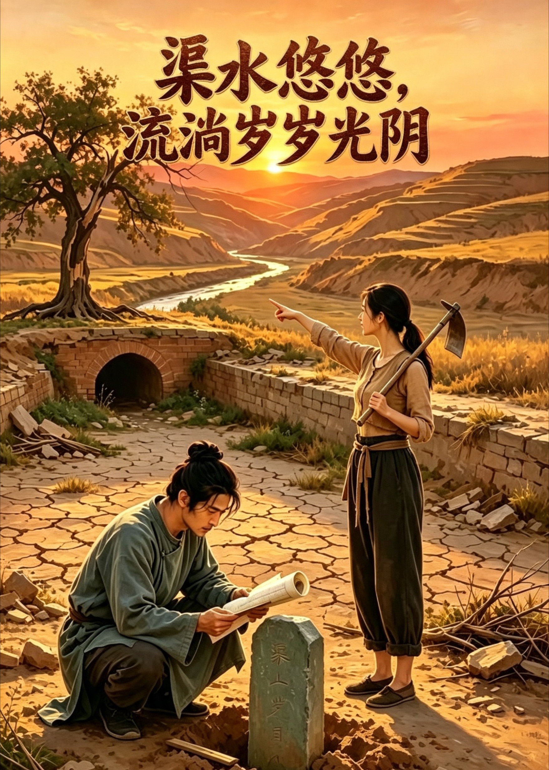 渠水悠悠，流淌岁岁光阴