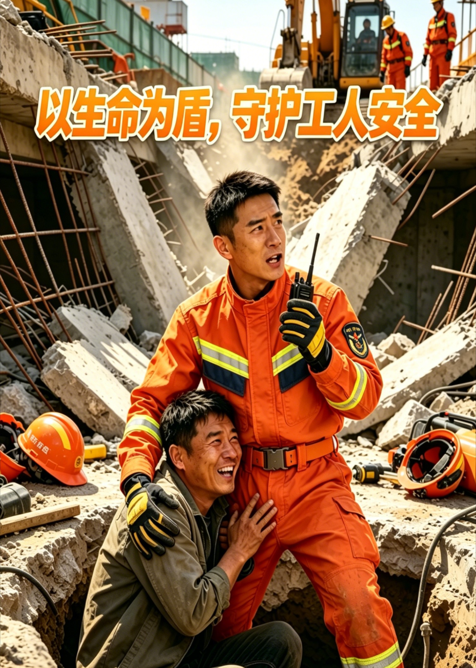 以生命为盾，守护工人安全