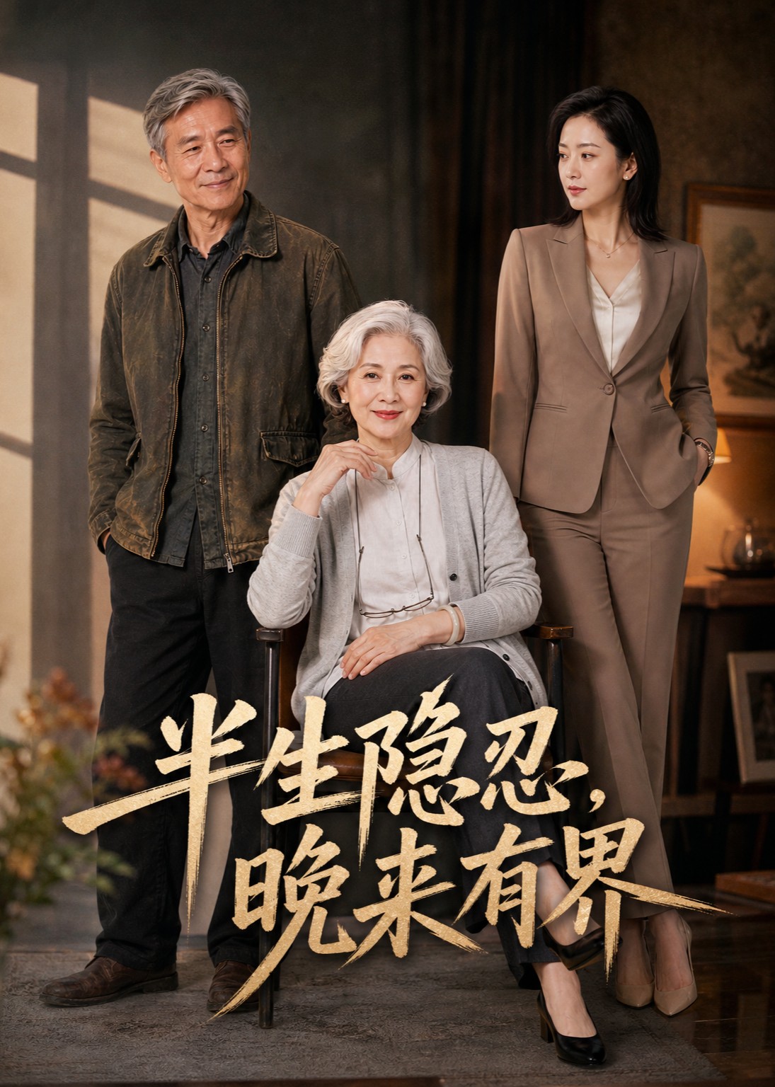 半生隐忍，晚来有界