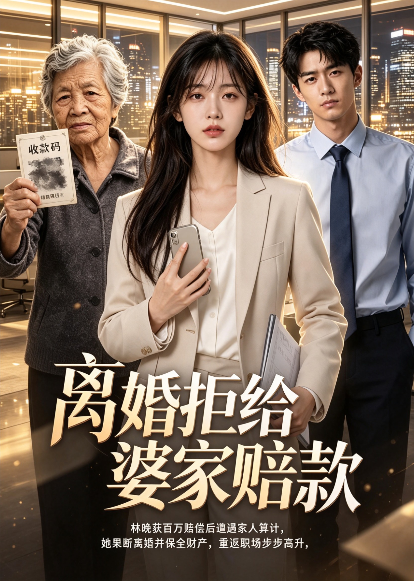 离婚拒给婆家赔款