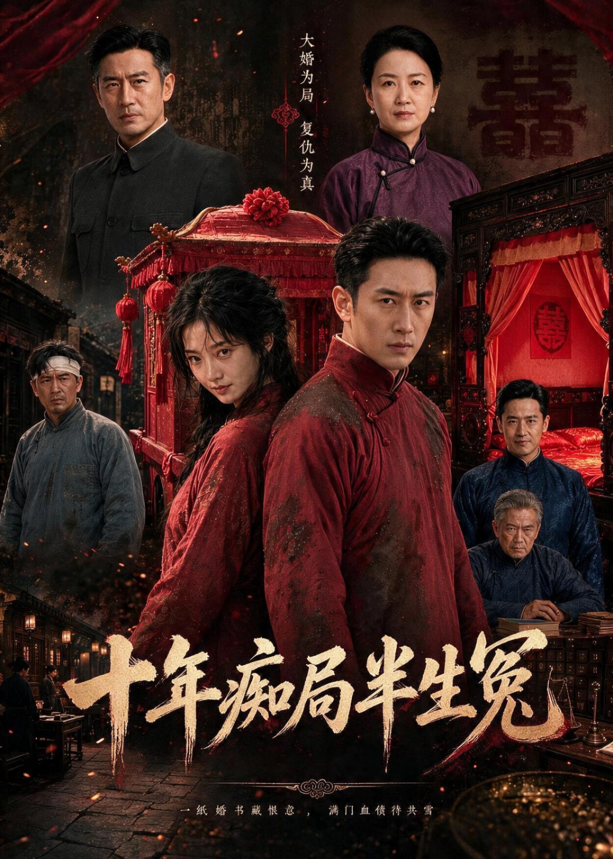 十年痴局半生冤