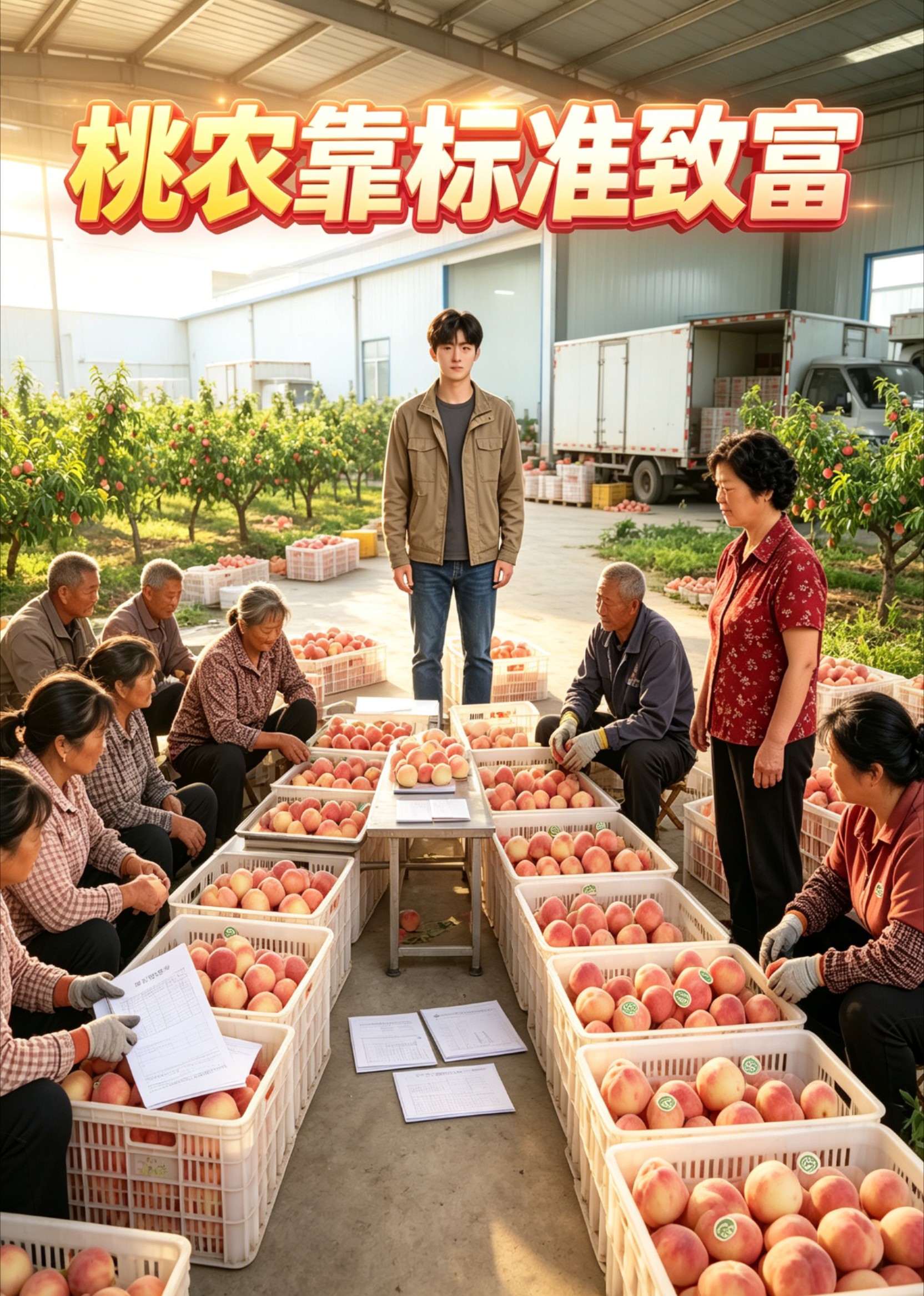 桃农靠标准致富