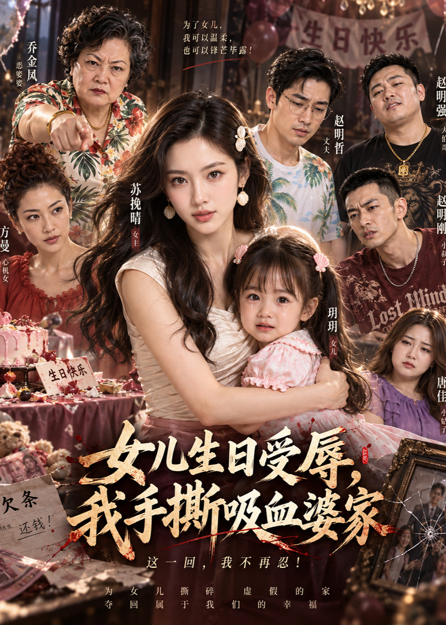 女儿生日受辱，我手撕吸血婆家封面图