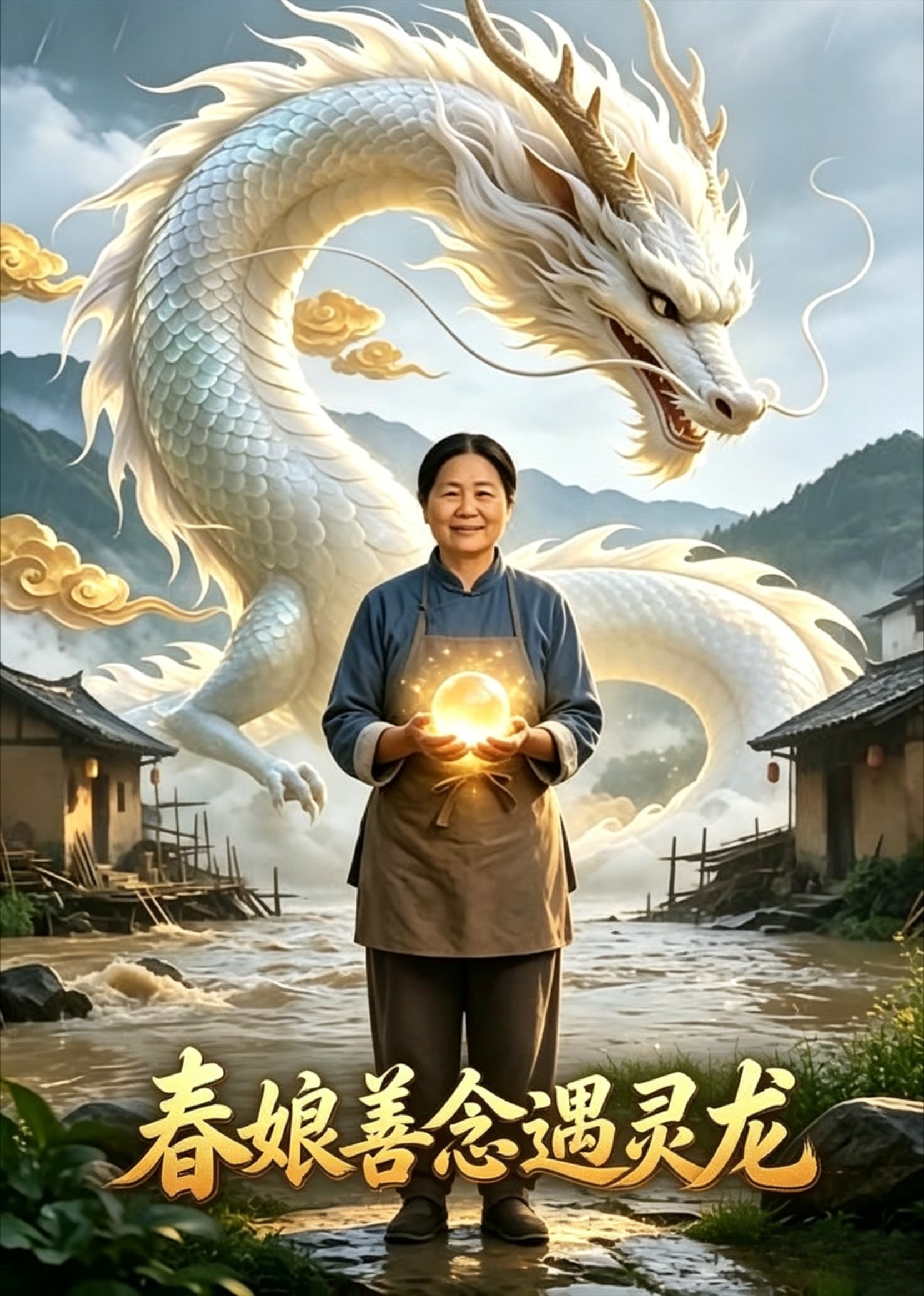 春娘善念遇灵龙