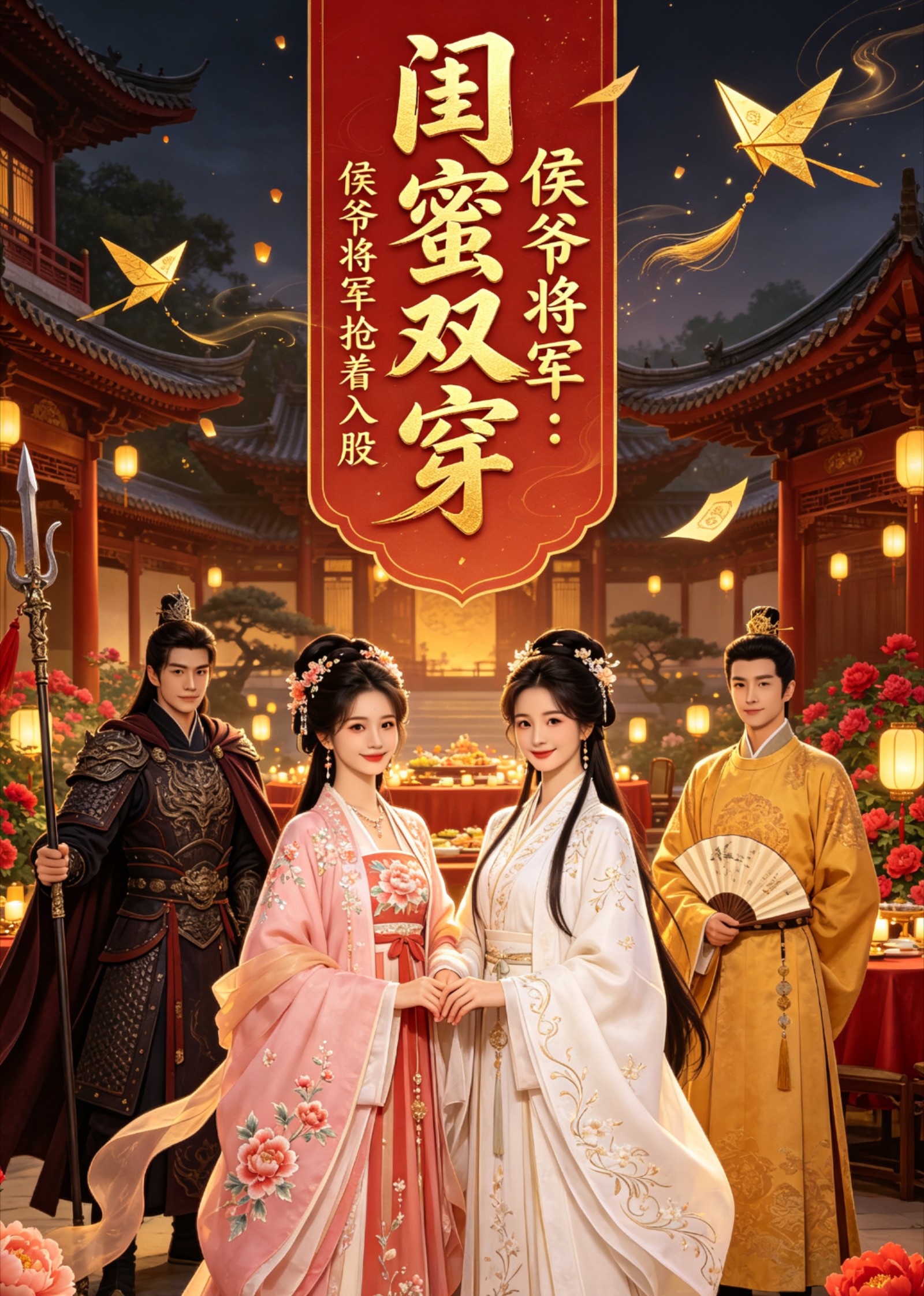 闺蜜双穿：侯爷将军抢着入股
