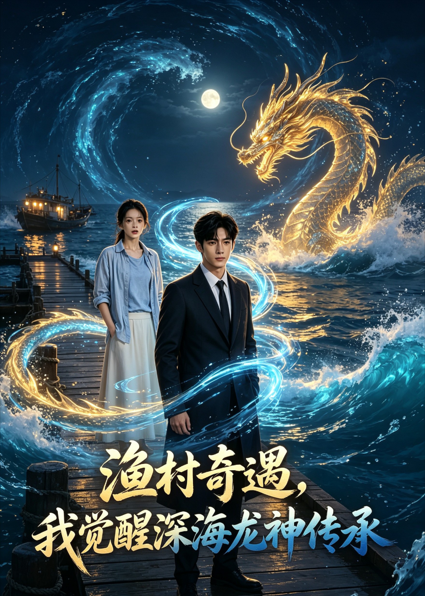 渔村奇遇，我觉醒深海龙神传承封面图