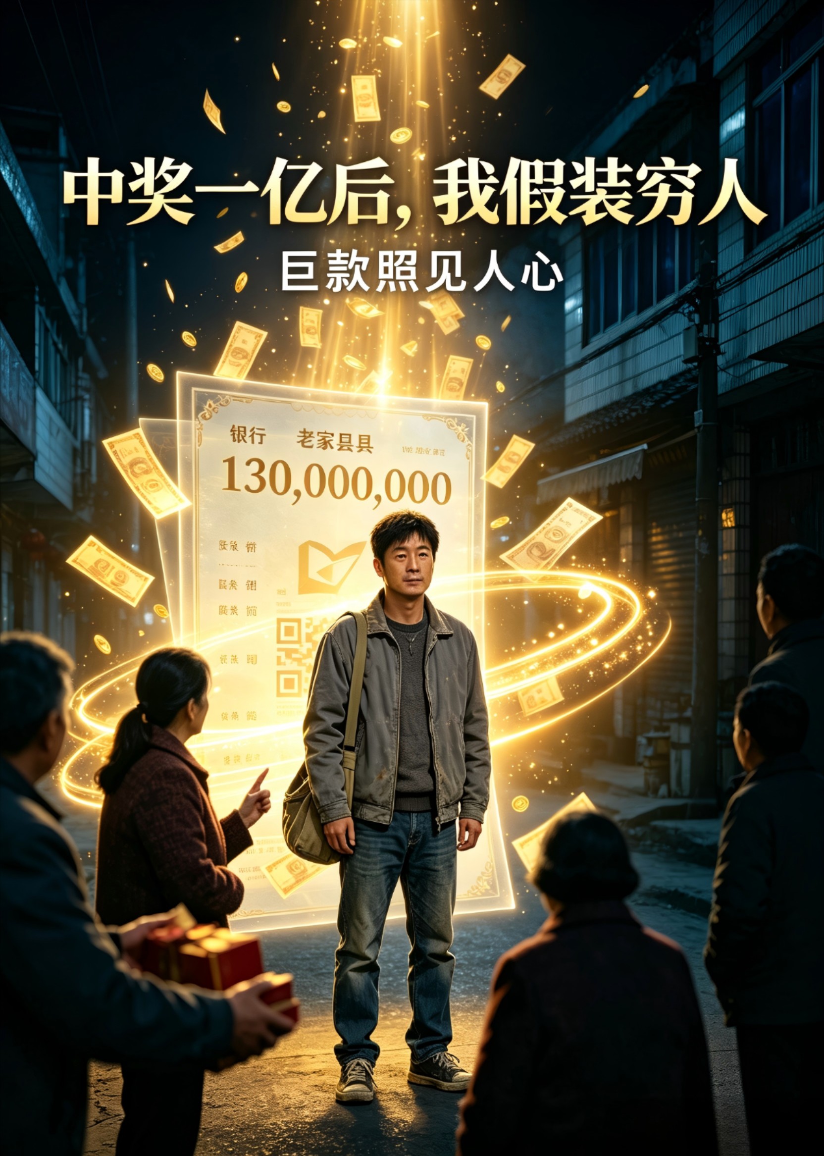中奖一亿后，我假装穷人