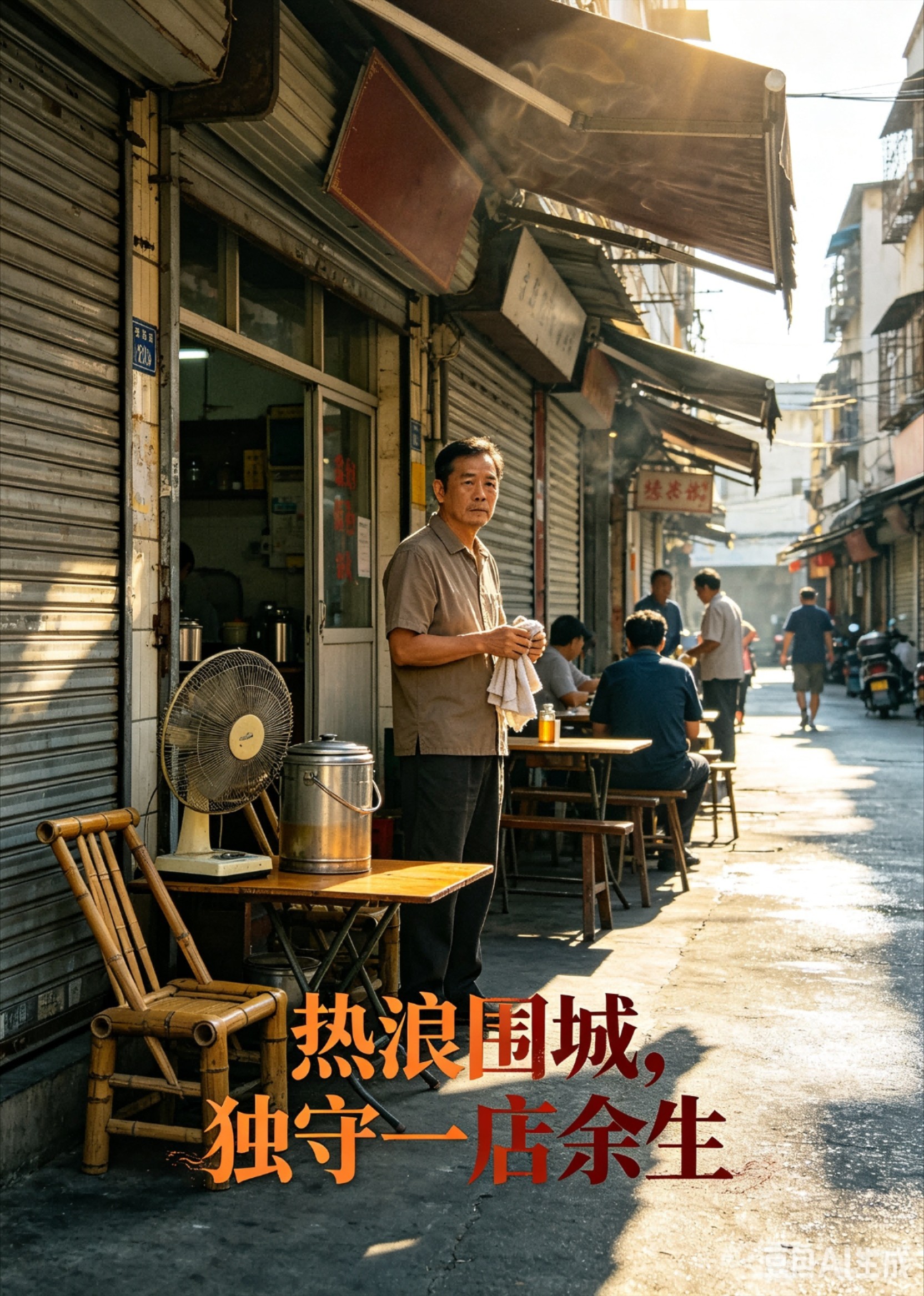 热浪围城，独守一店余生