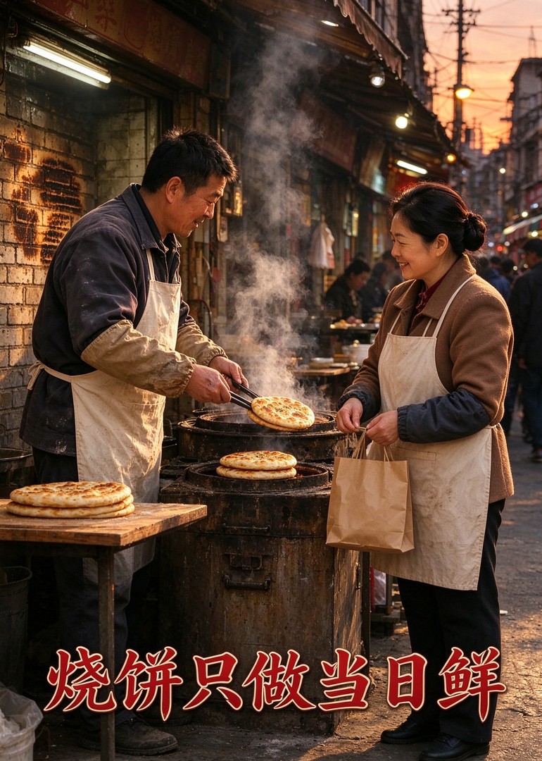 烧饼只做当日鲜封面图