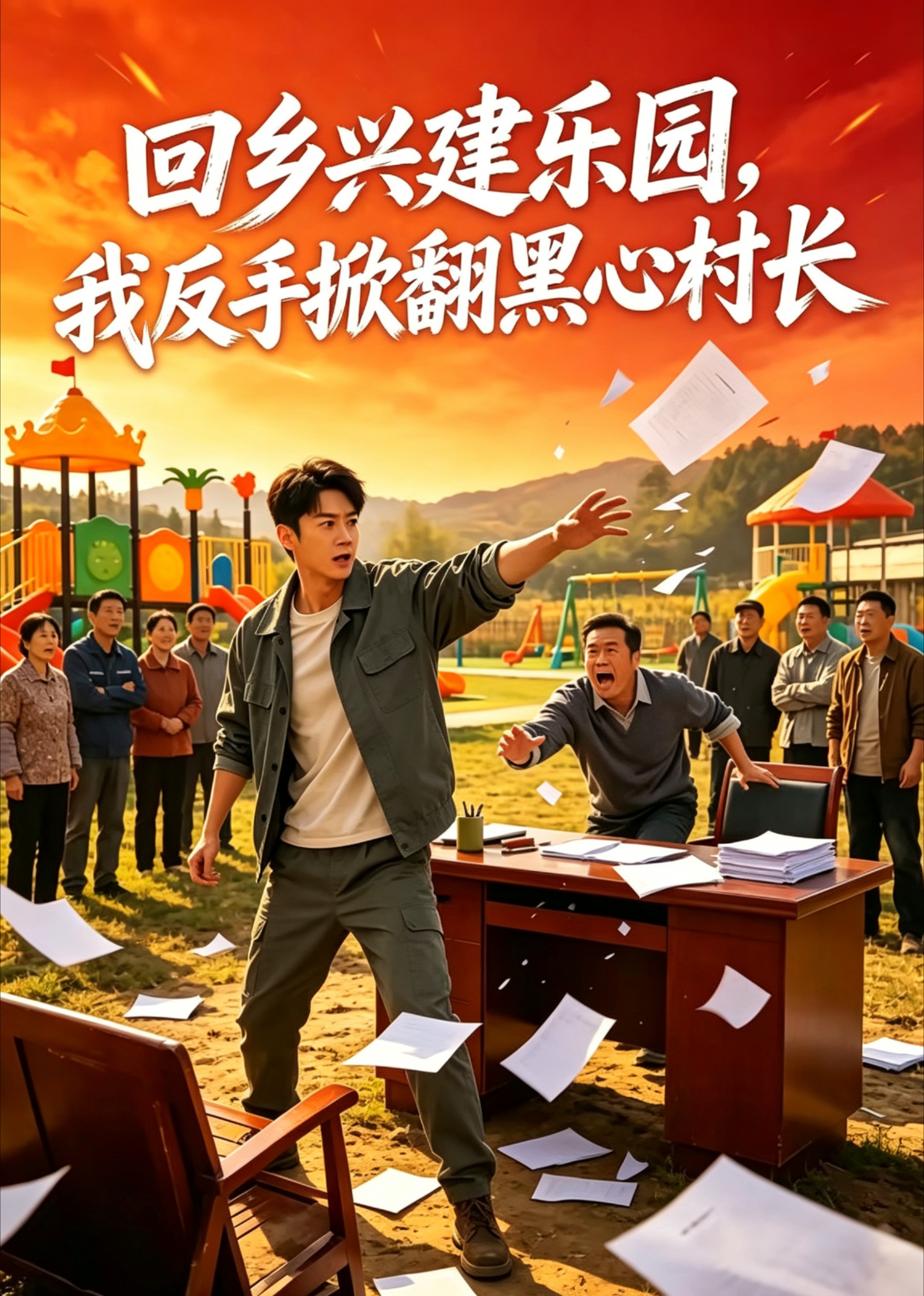 回乡兴建乐园，扳倒黑心村长