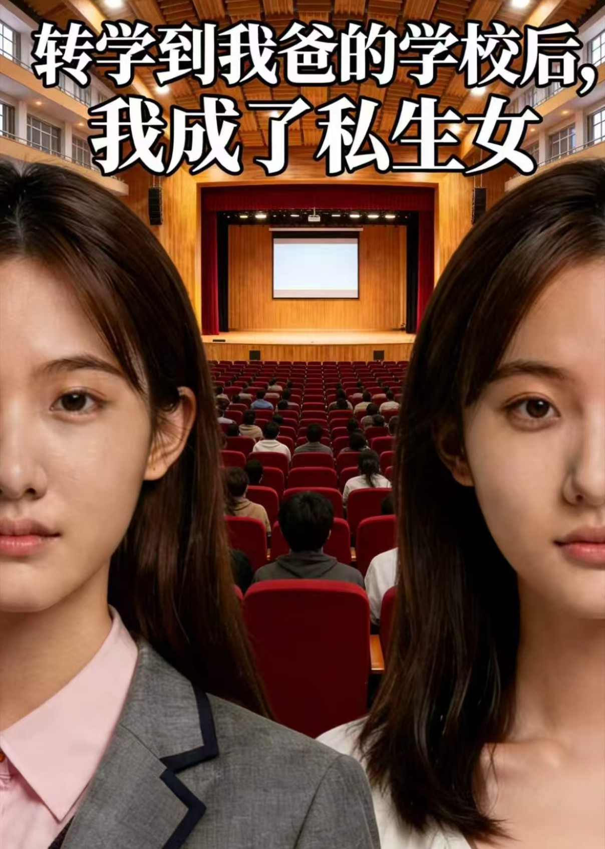 转学到我爸的学校后，我成了私生女