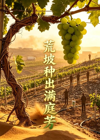荒坡种出满庭芳