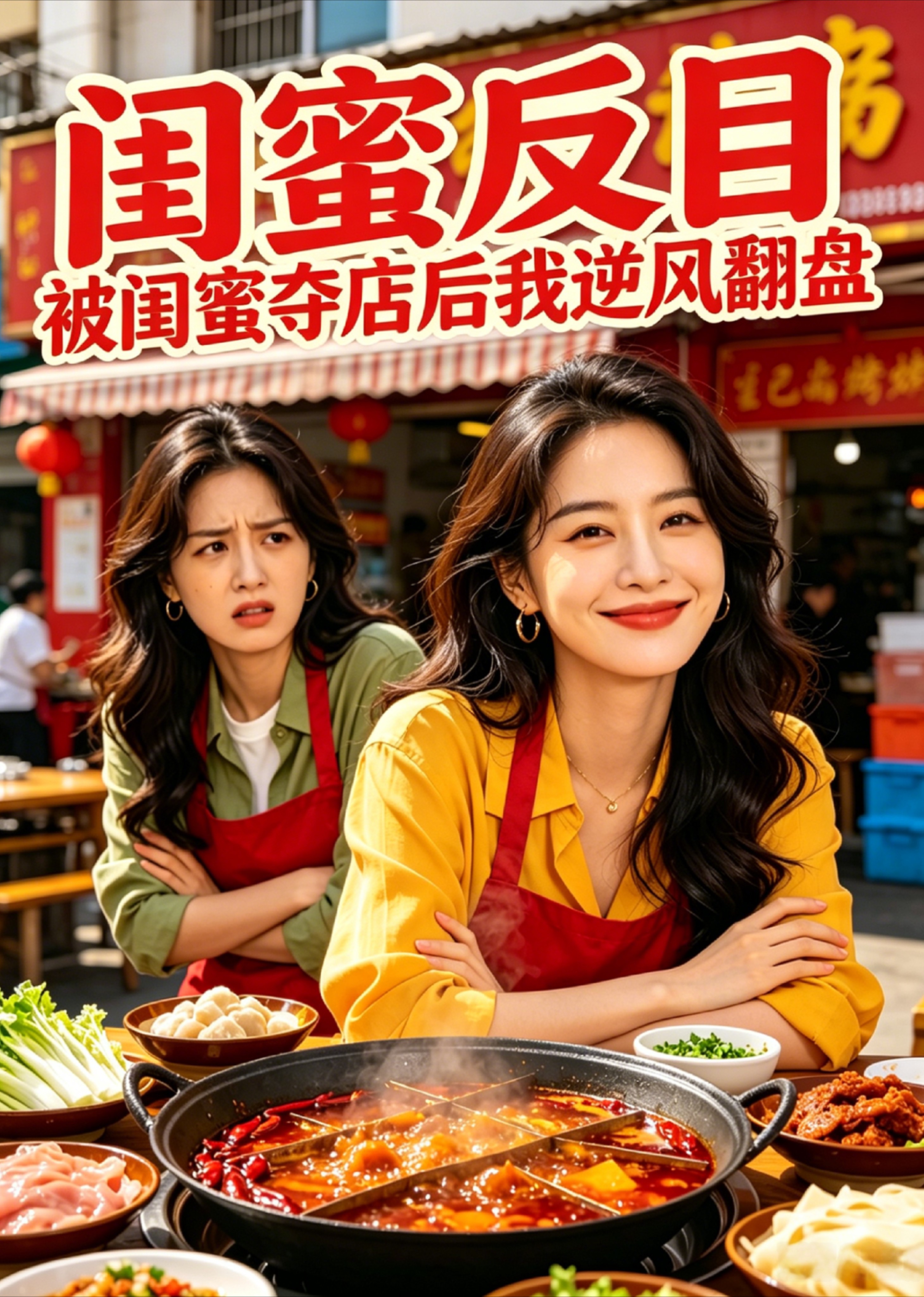 闺蜜反目，被闺蜜夺店后我逆风翻盘