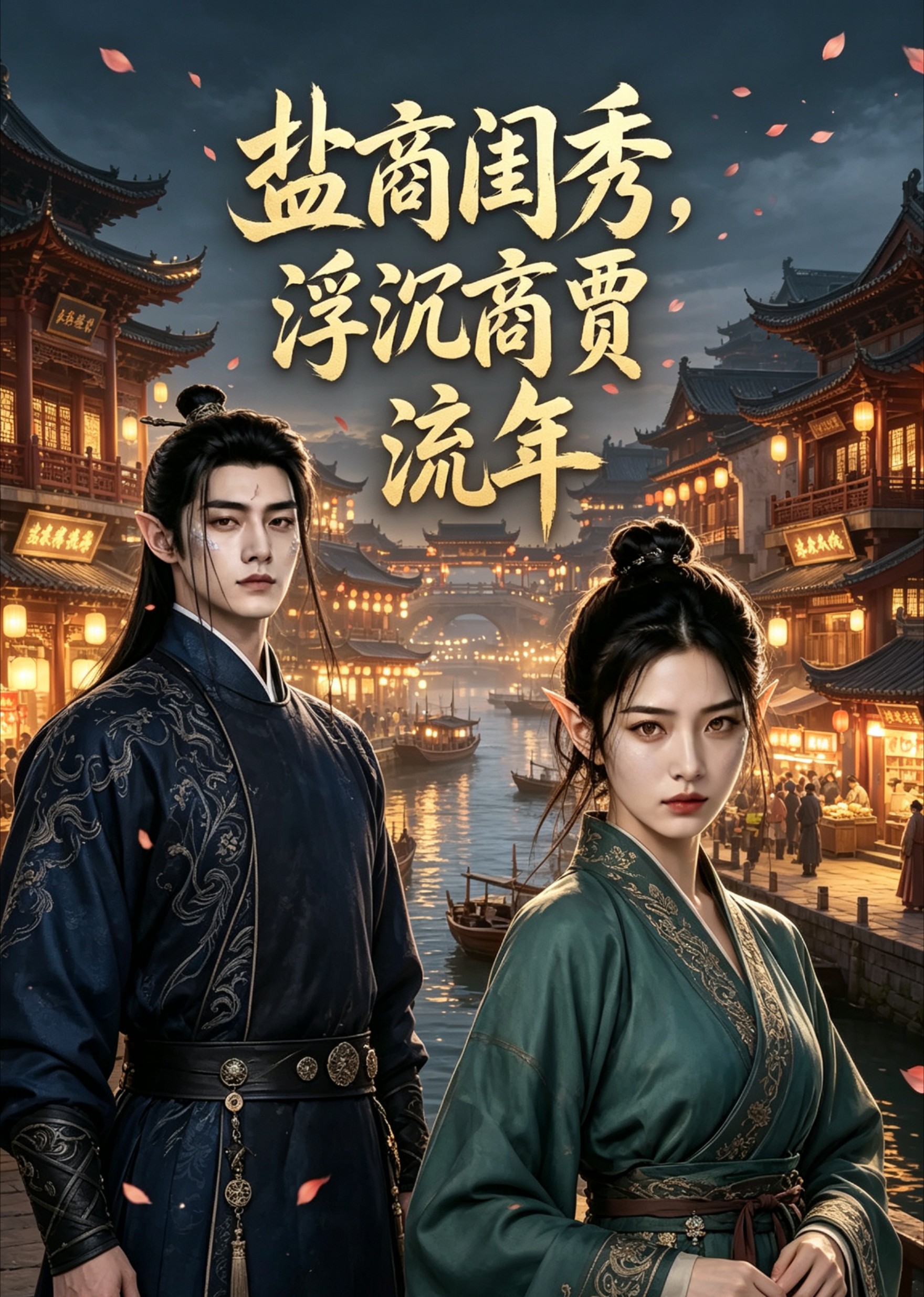 盐商闺秀，浮沉商贾流年封面图