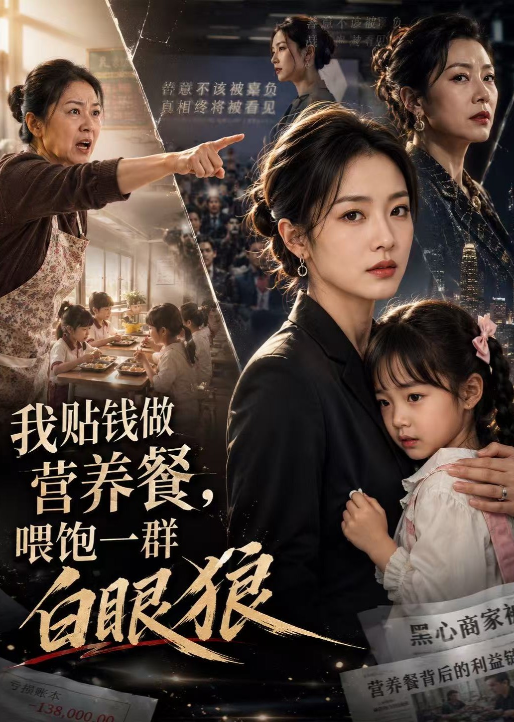 我贴钱做营养餐，喂饱一群白眼狼