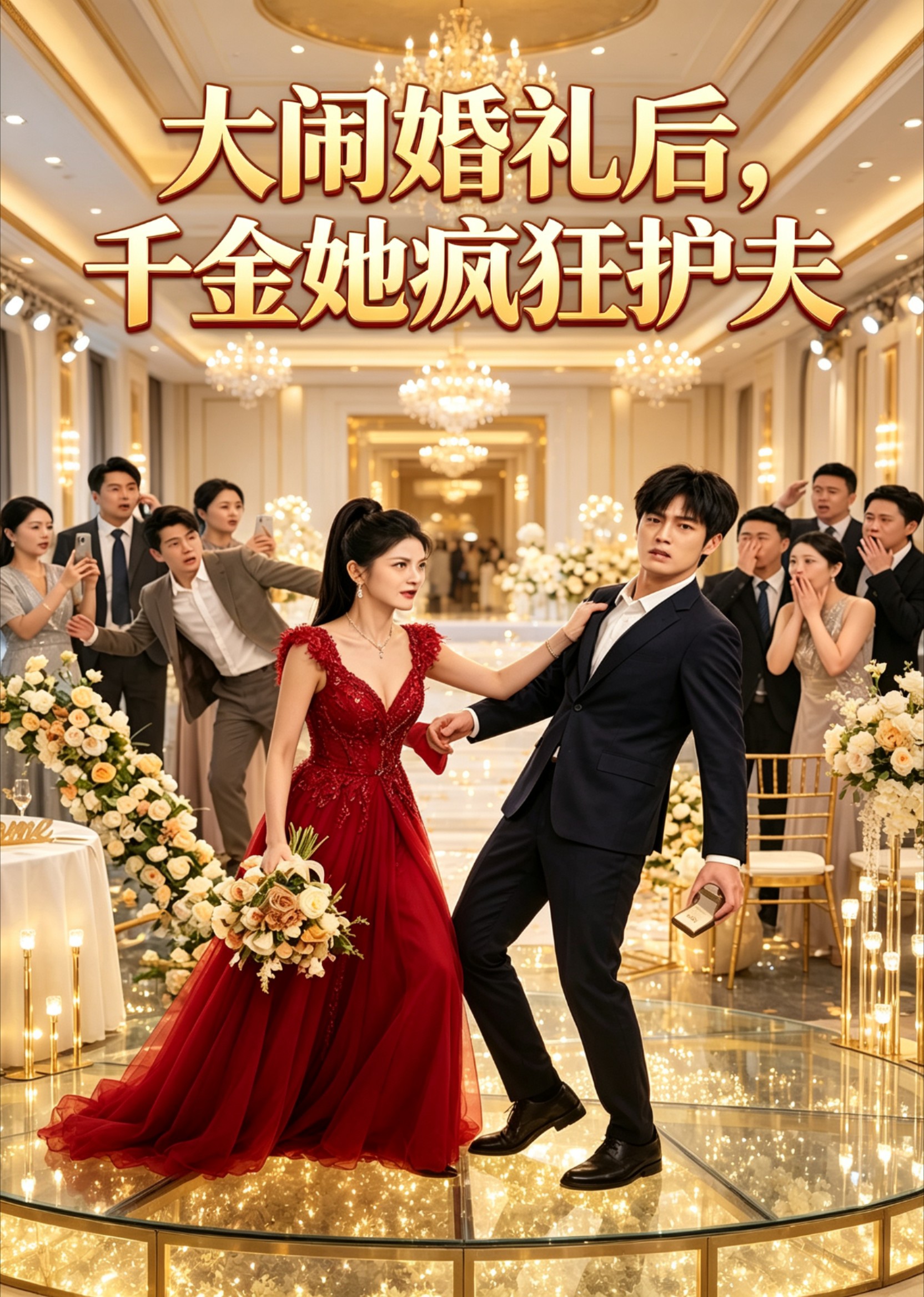 大闹婚礼后，千金她疯狂护夫