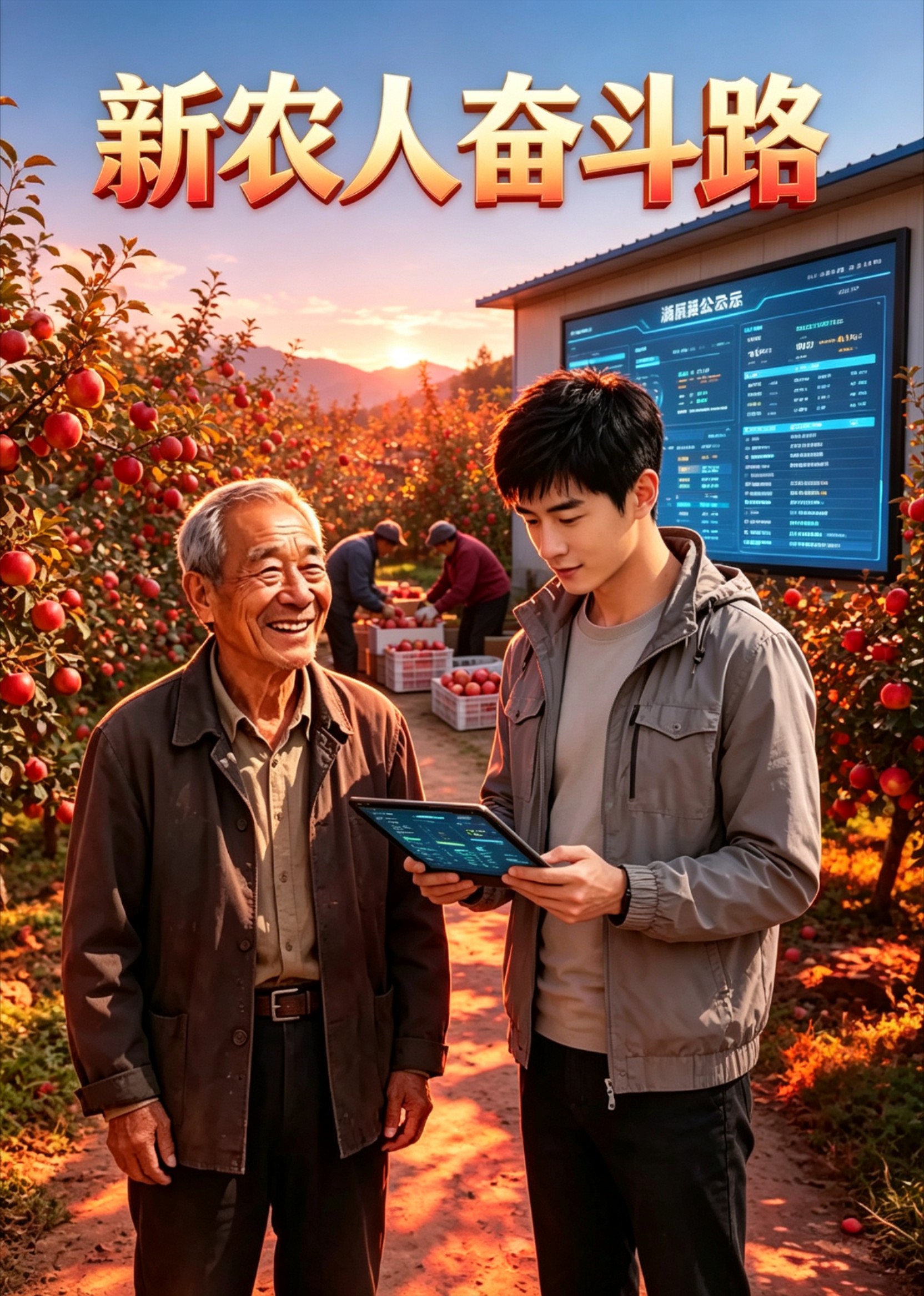 新农人奋斗路