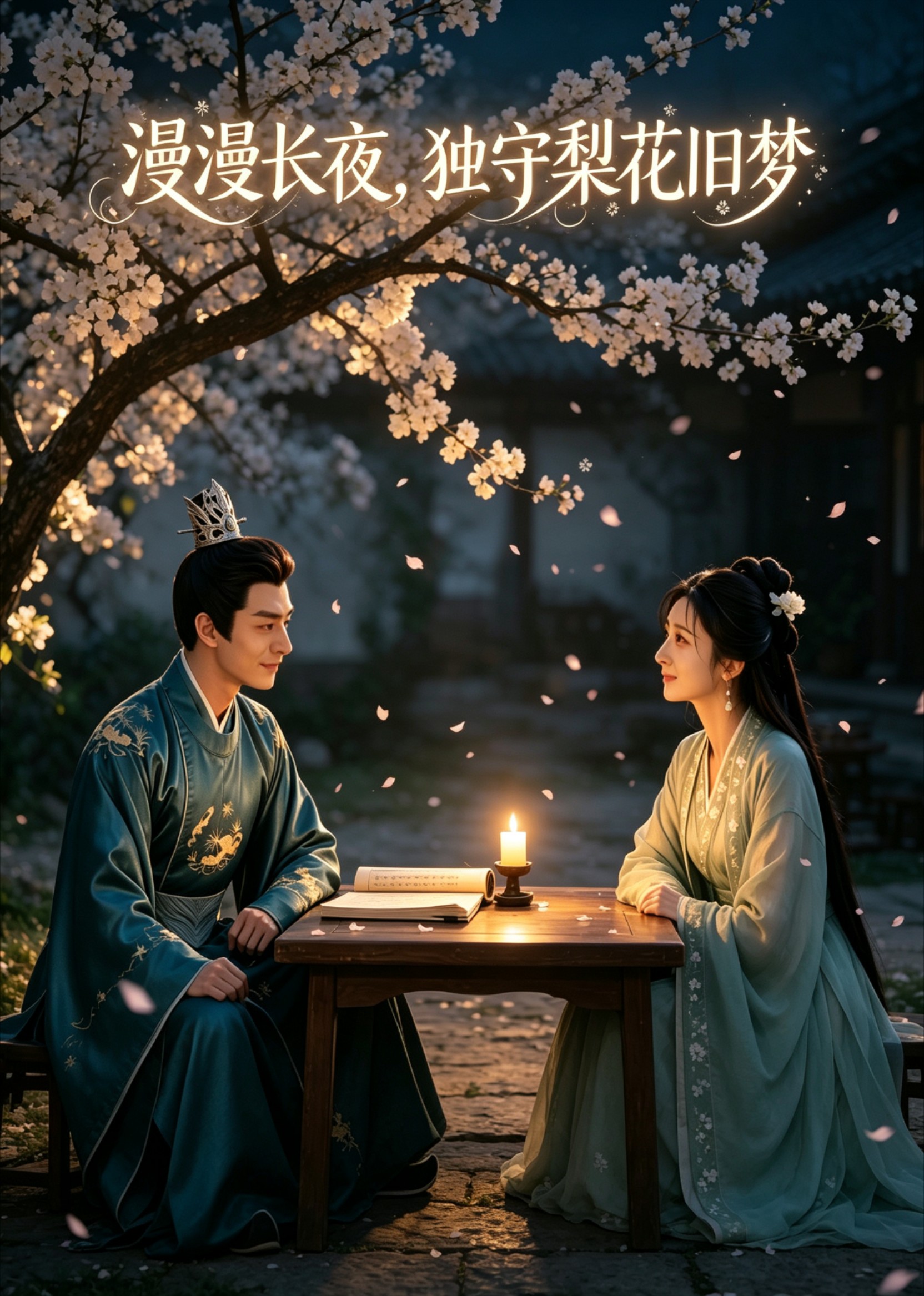 漫漫长夜，独守梨花旧梦封面图