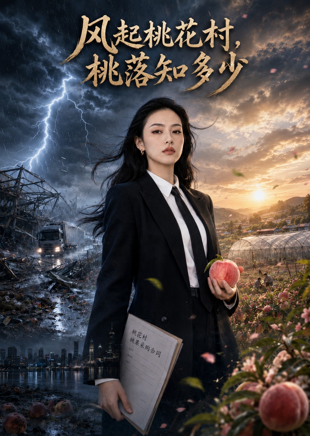 风起桃花村，桃落知多少封面图
