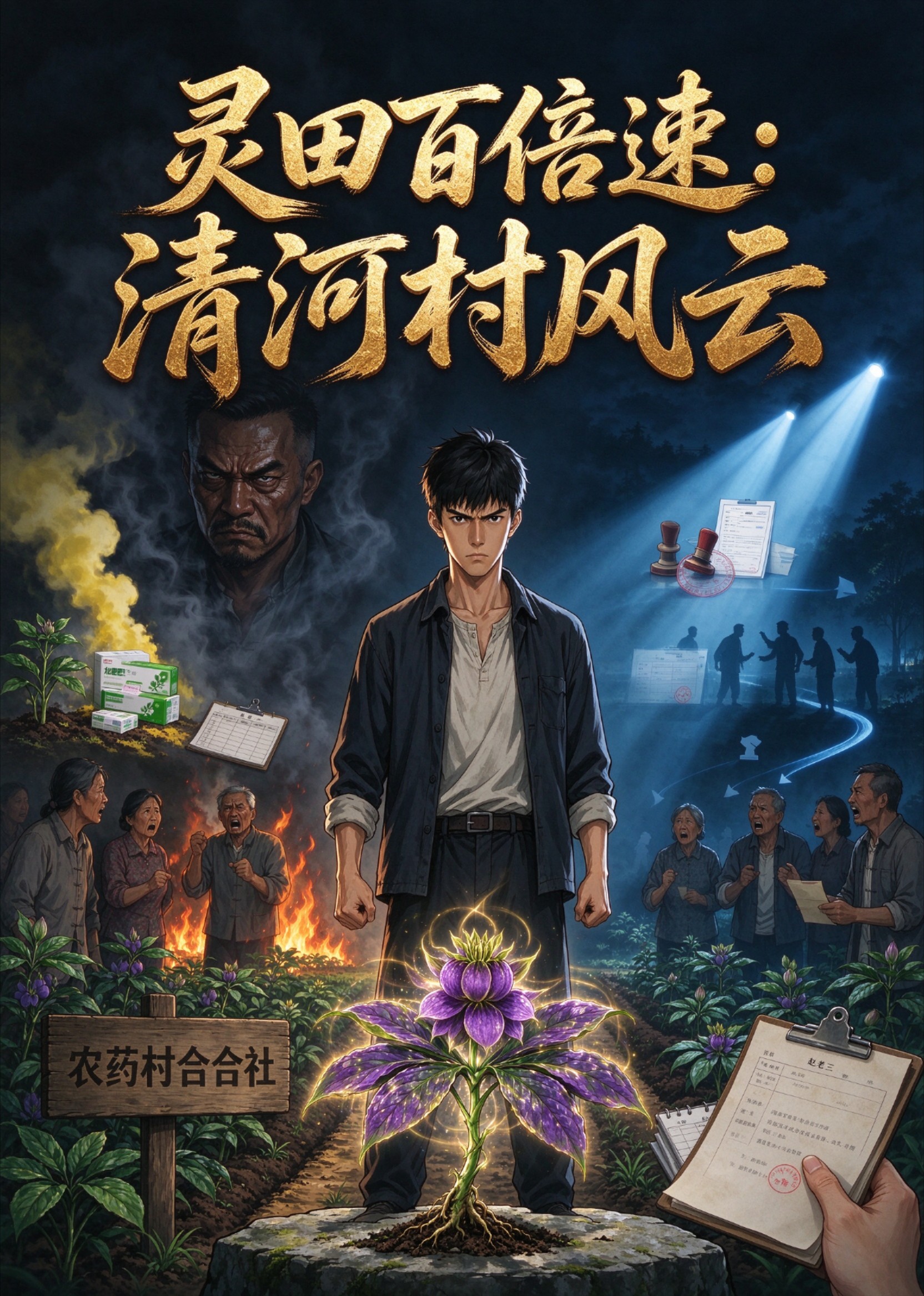 灵田百倍速：清河村风云封面图