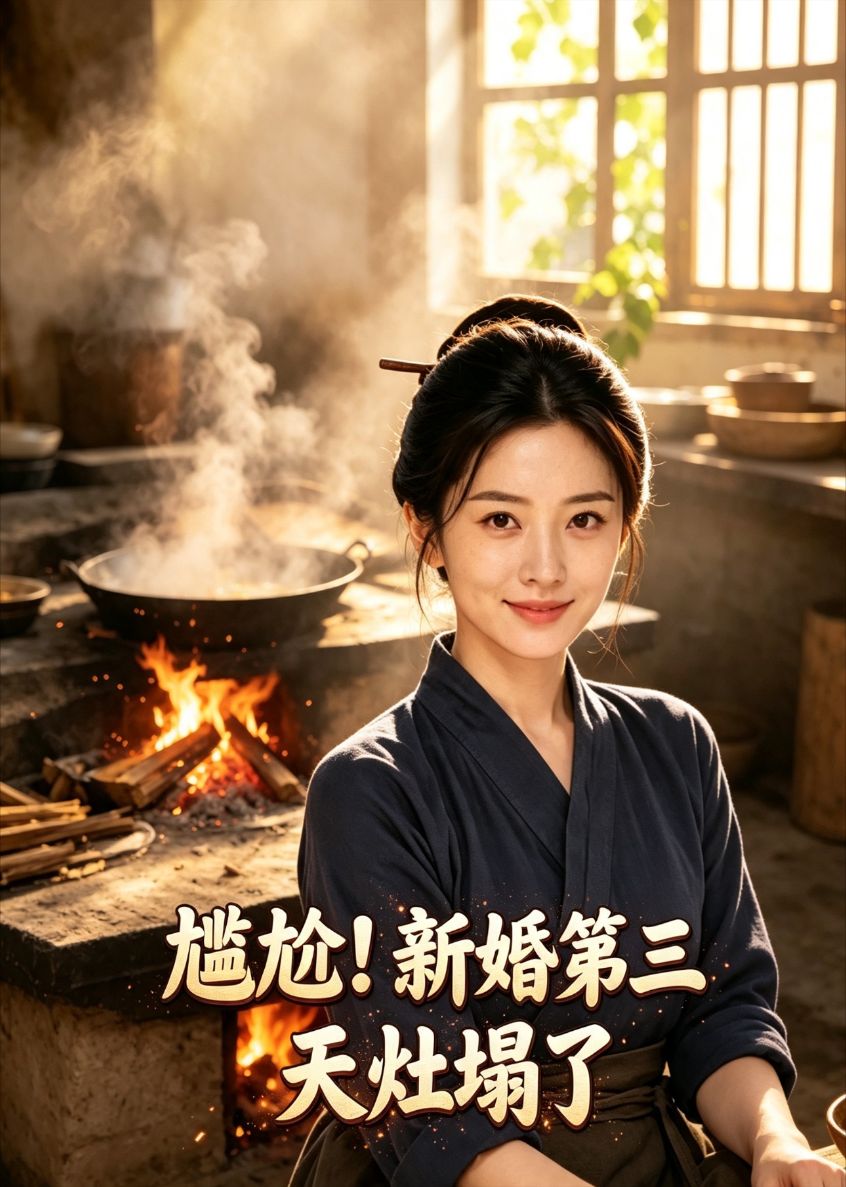 尴尬！新婚第三天灶塌了