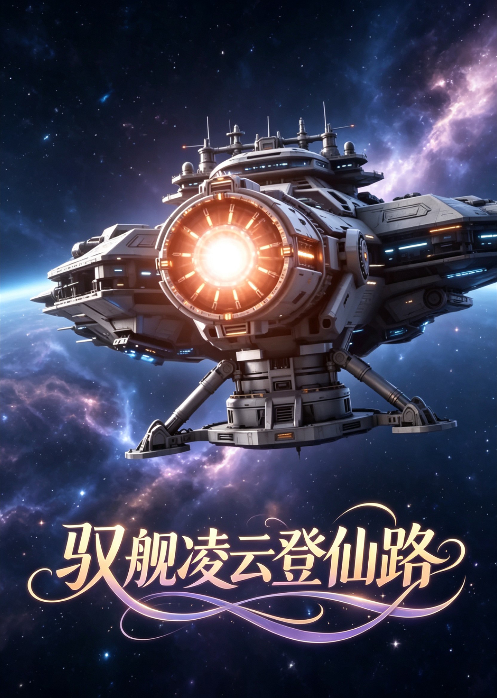 驭舰凌云登仙路
