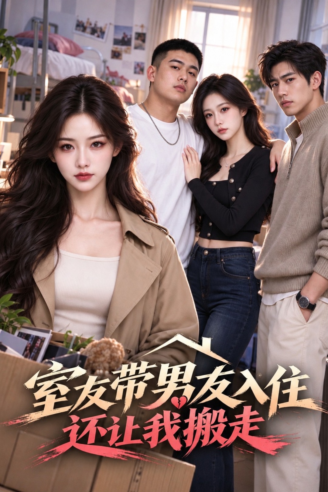 室友带男友入住，还让我搬走封面图