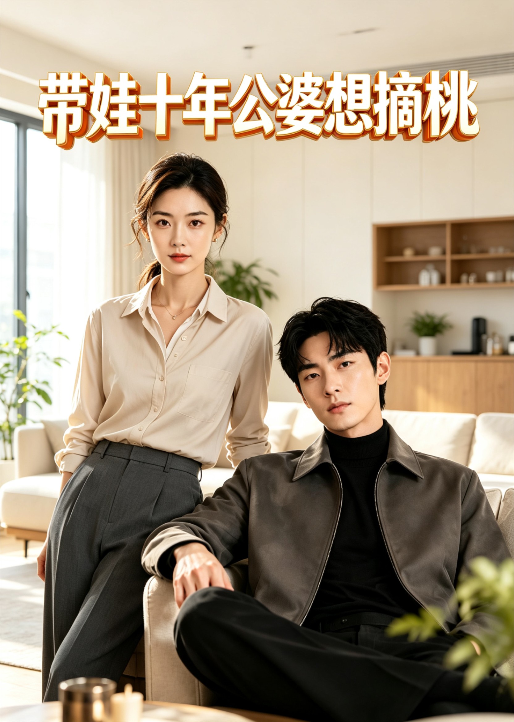 带娃十年公婆想摘桃封面图