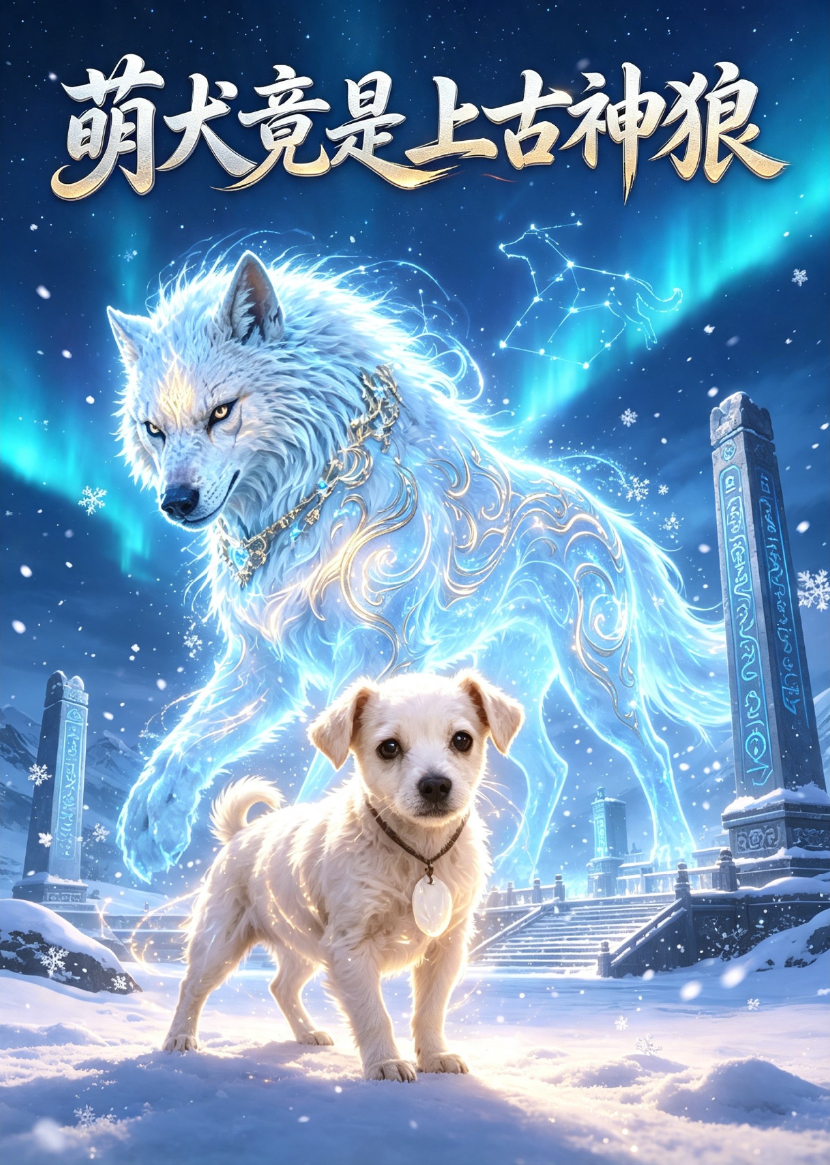 萌犬竟是上古神狼