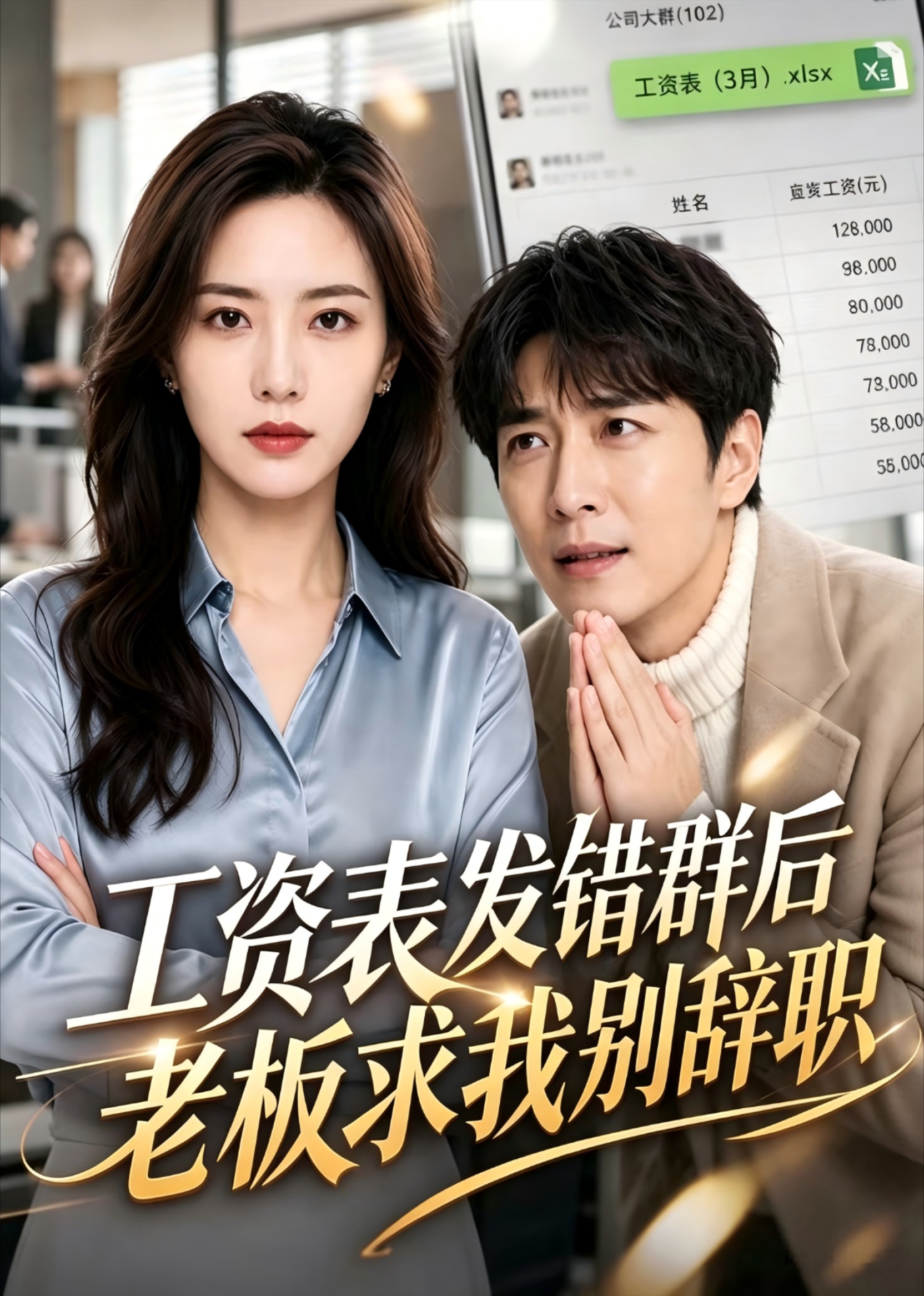 工资表发错群后老板求我别辞职封面图
