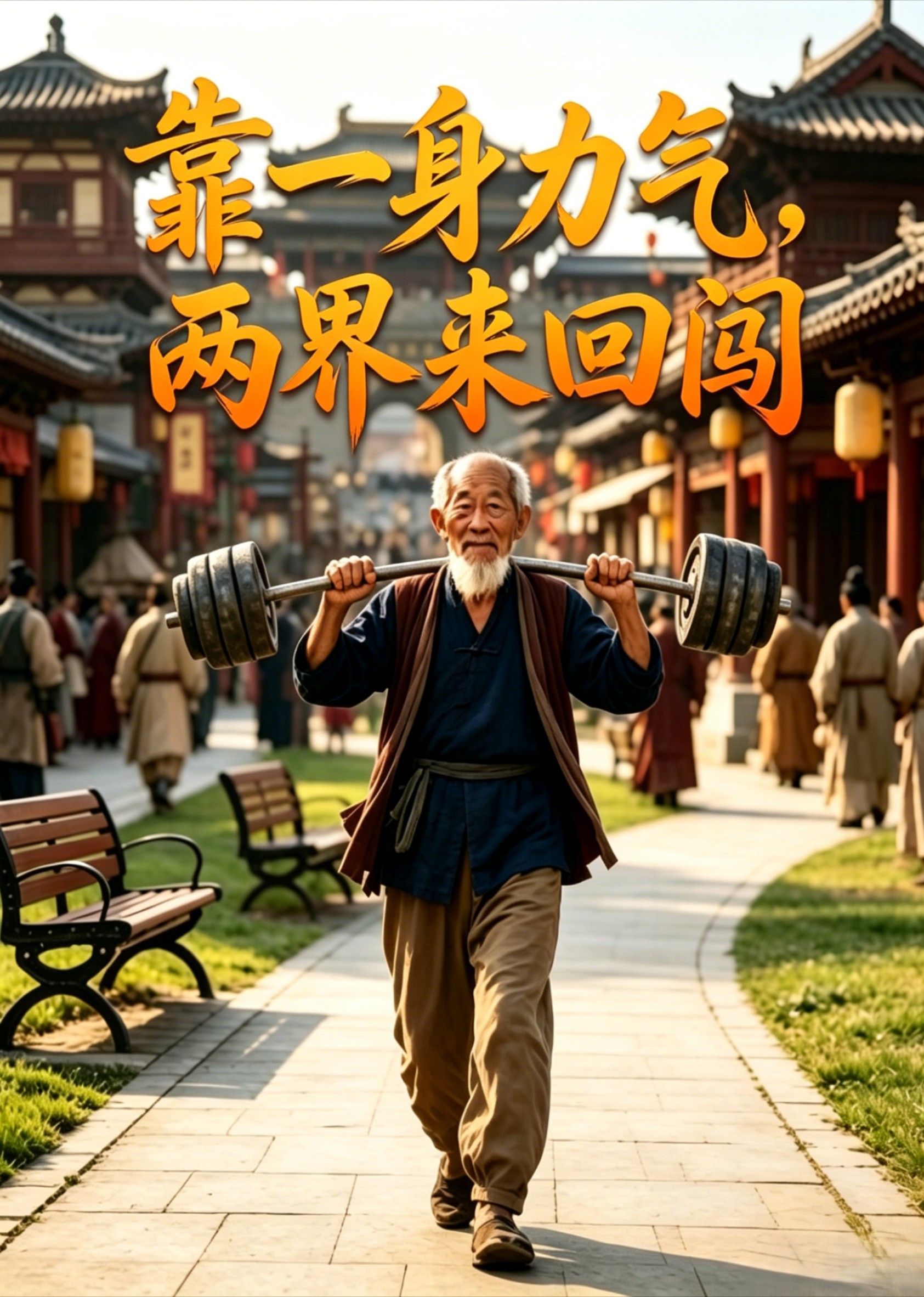 靠一身力气，两界来回闯