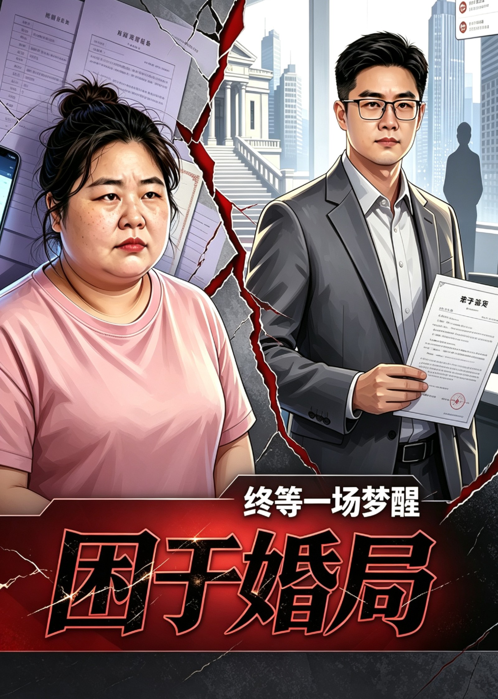 困于婚局终等一场梦醒封面图