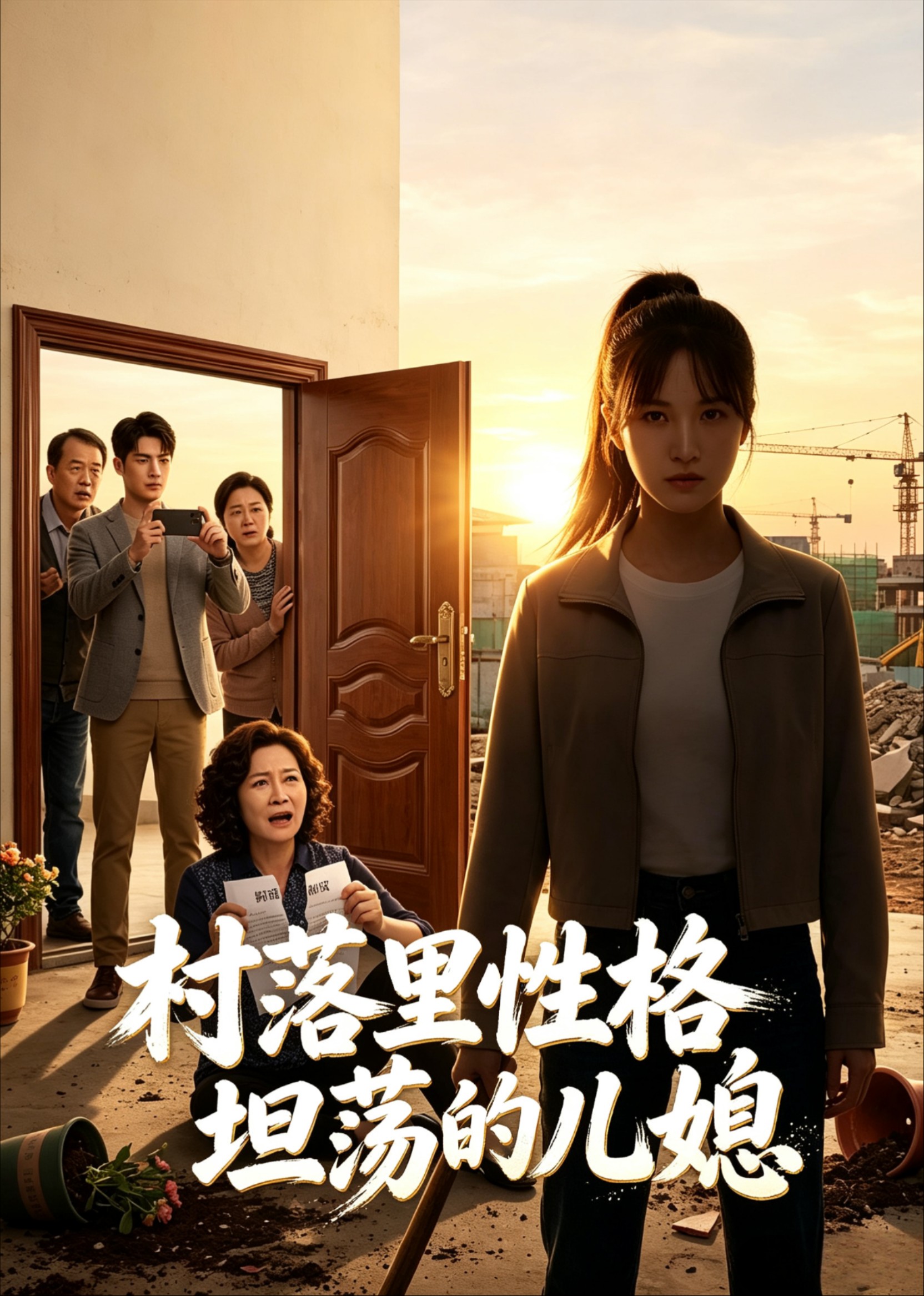 村落里性格坦荡的儿媳