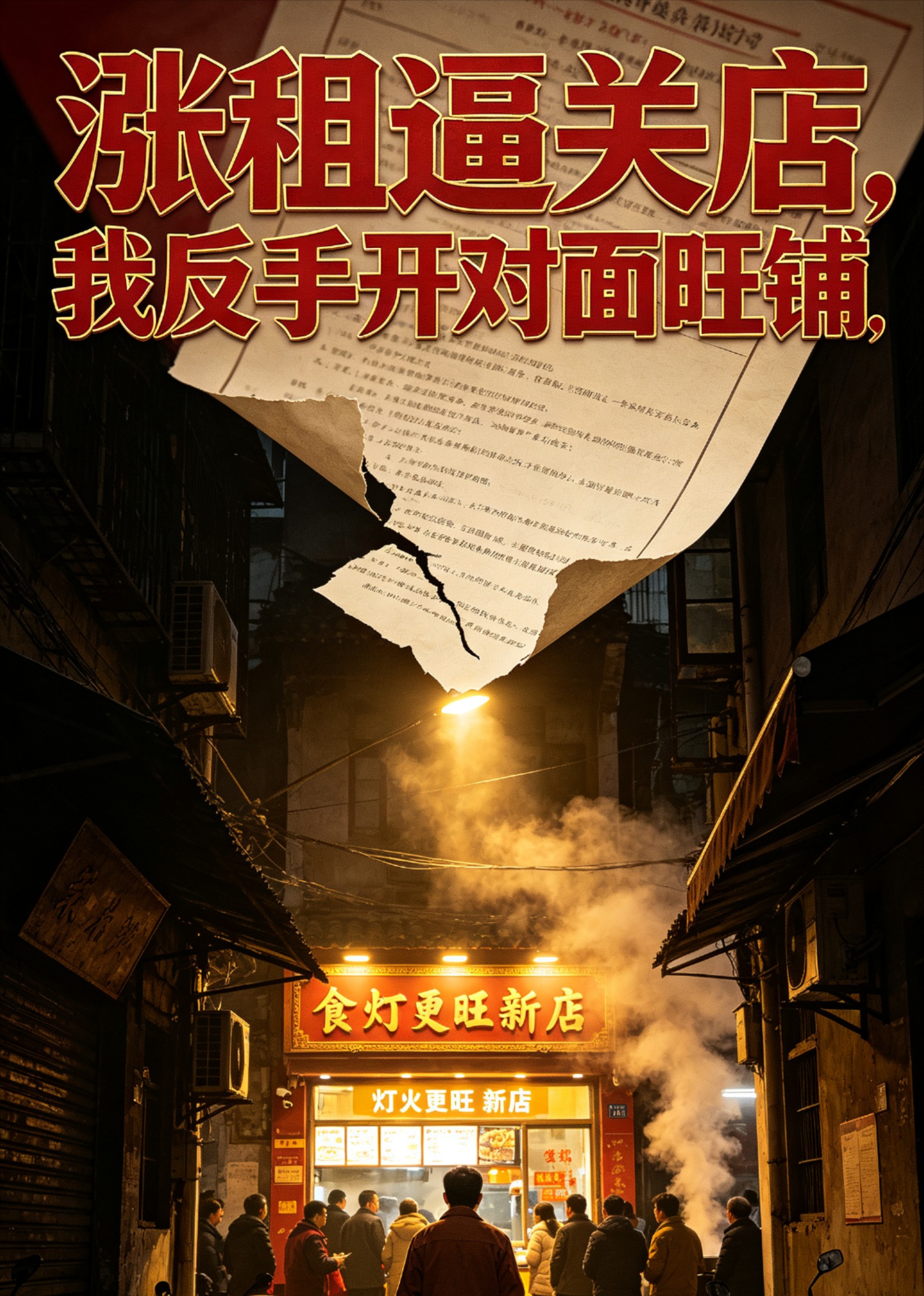 涨租逼关店，我反手开对面旺铺封面图