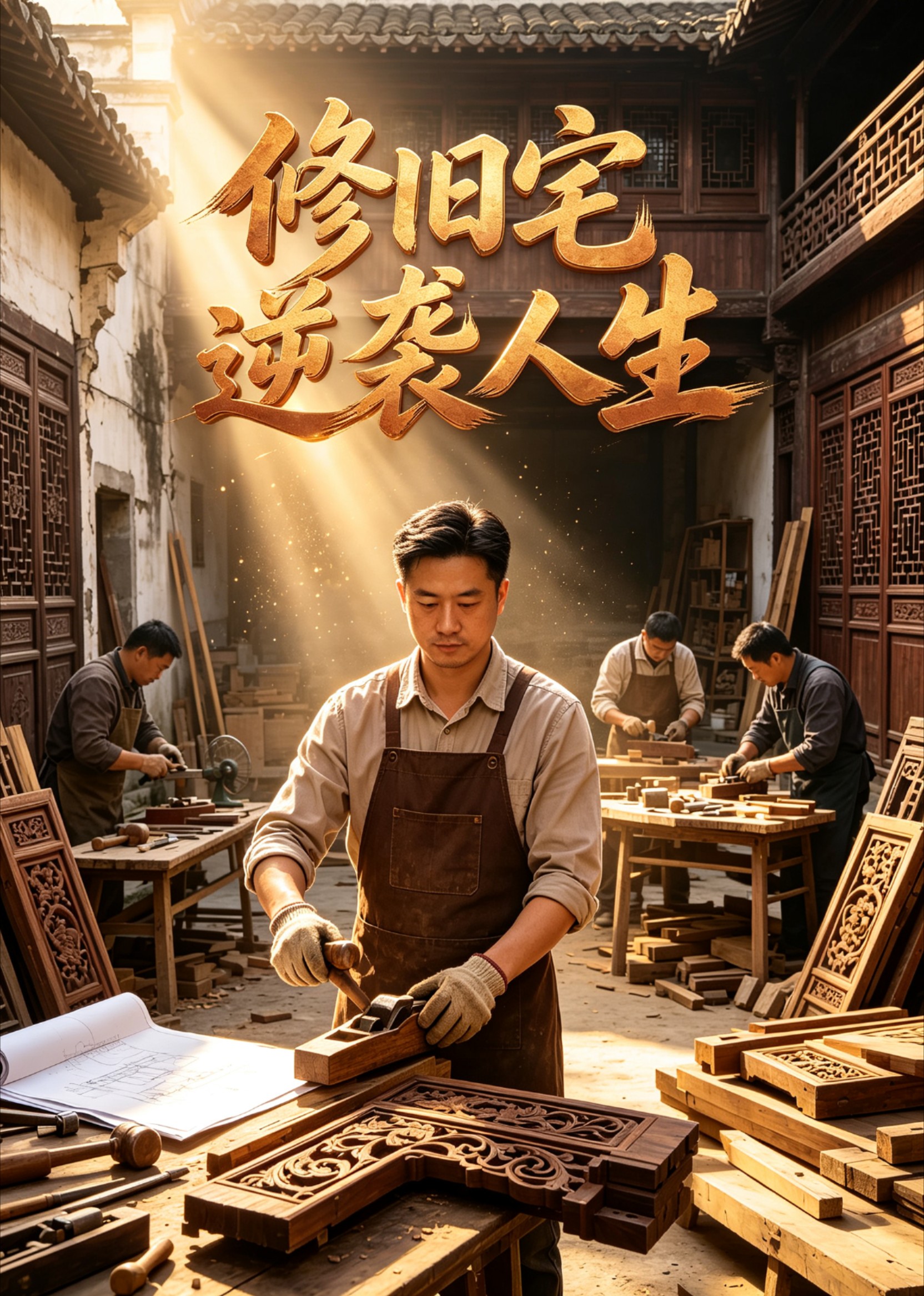 修旧宅逆袭人生海报