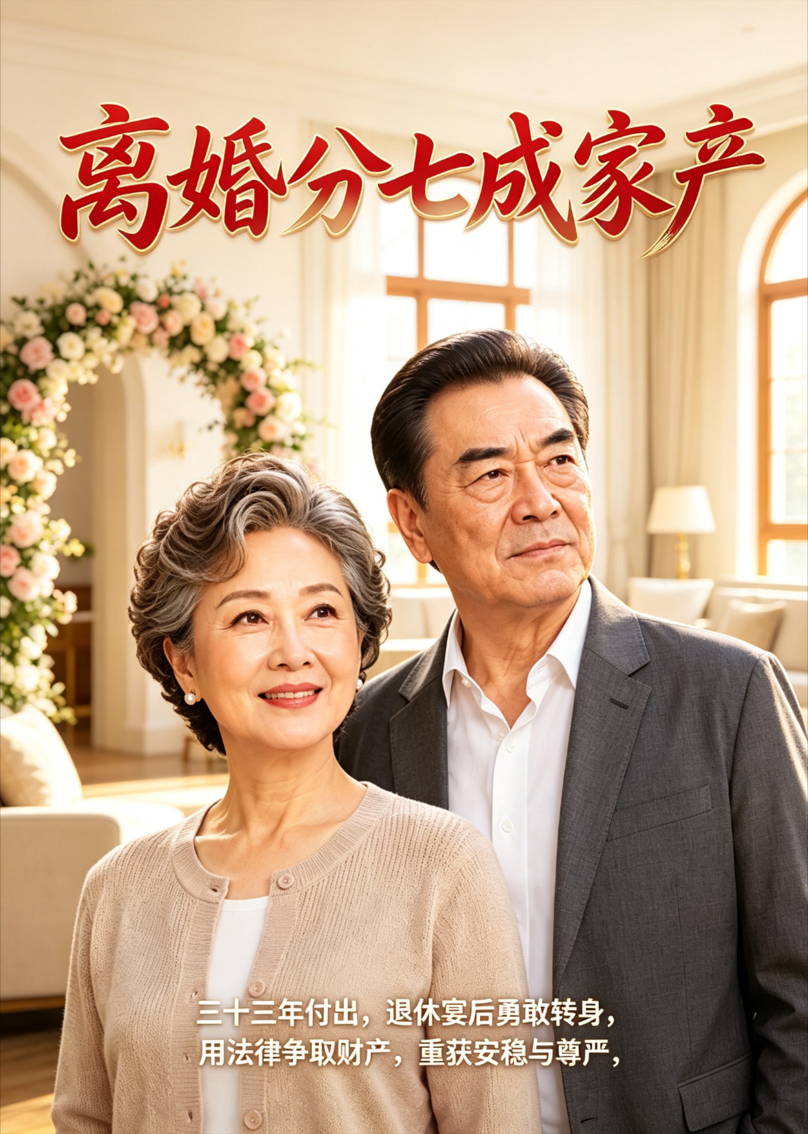 离婚分七成家产
