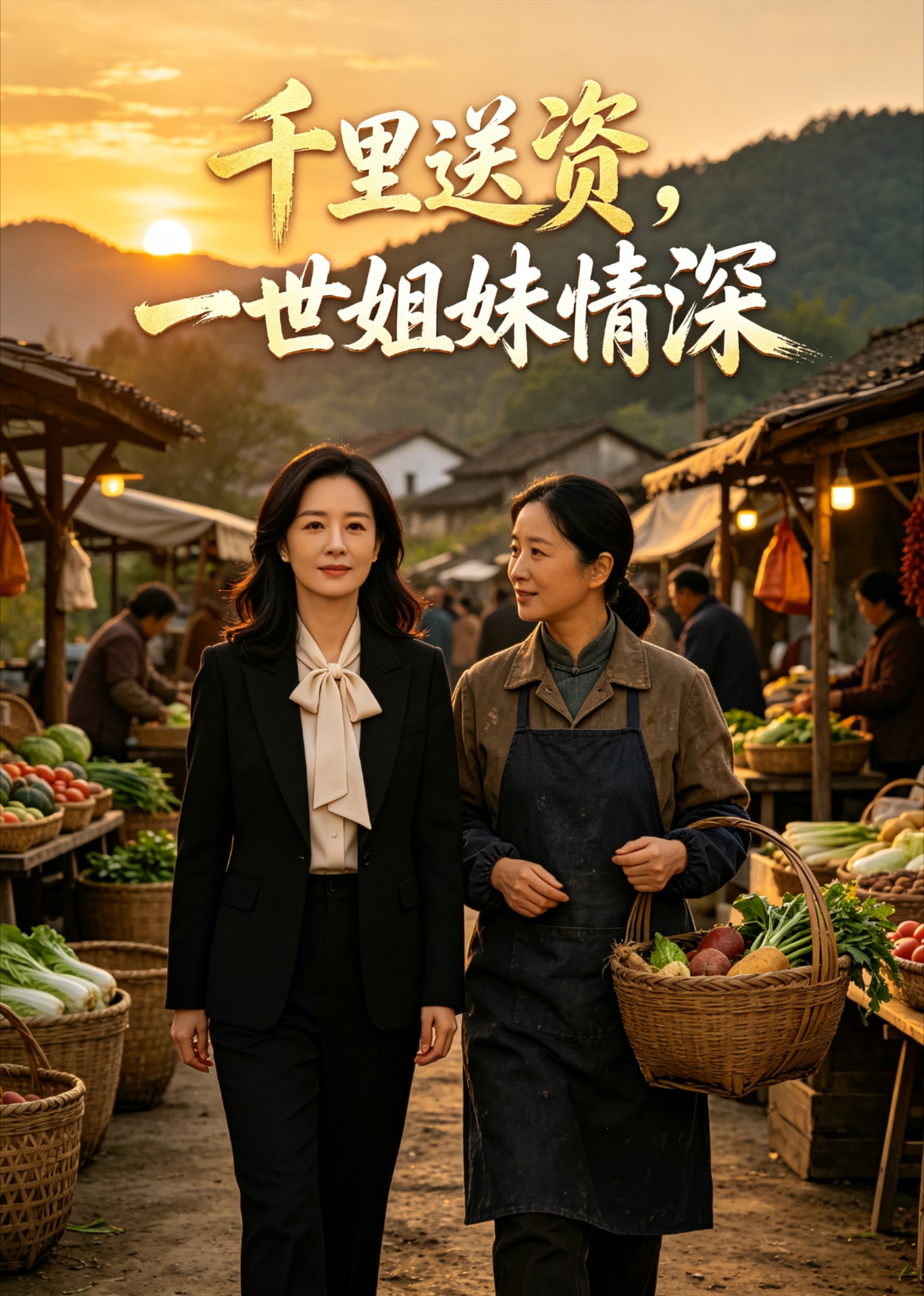 千里送资，一世姐妹情深封面图