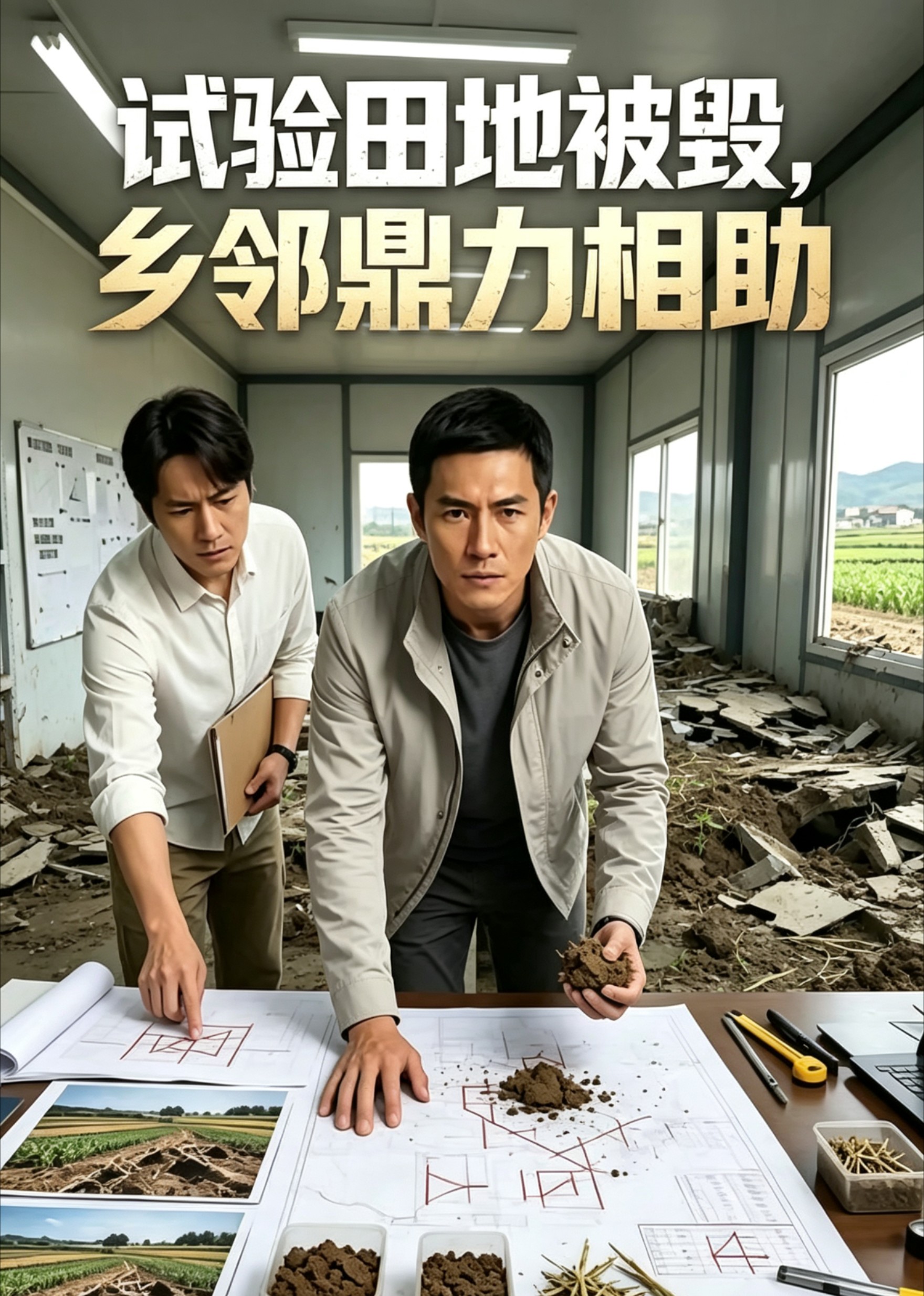 试验田地被毁，乡邻鼎力相助封面图