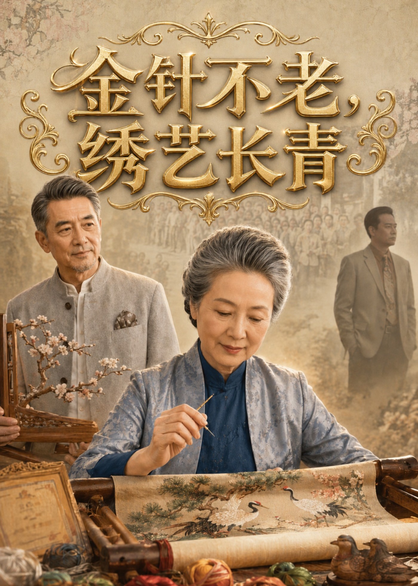 金针不老，绣艺常青