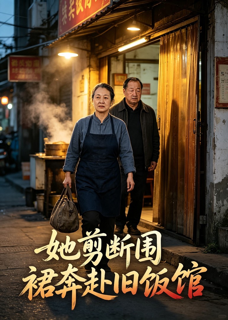 她剪断围裙奔赴旧饭馆封面图